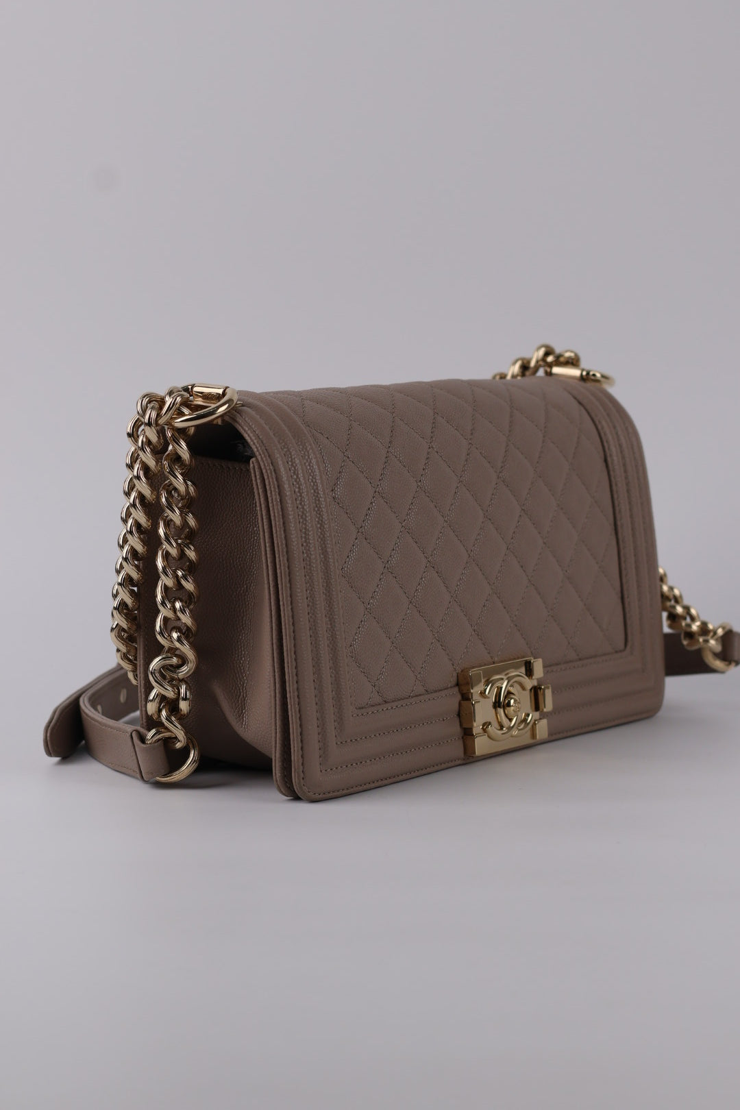 Chanel Boy Media Caviar