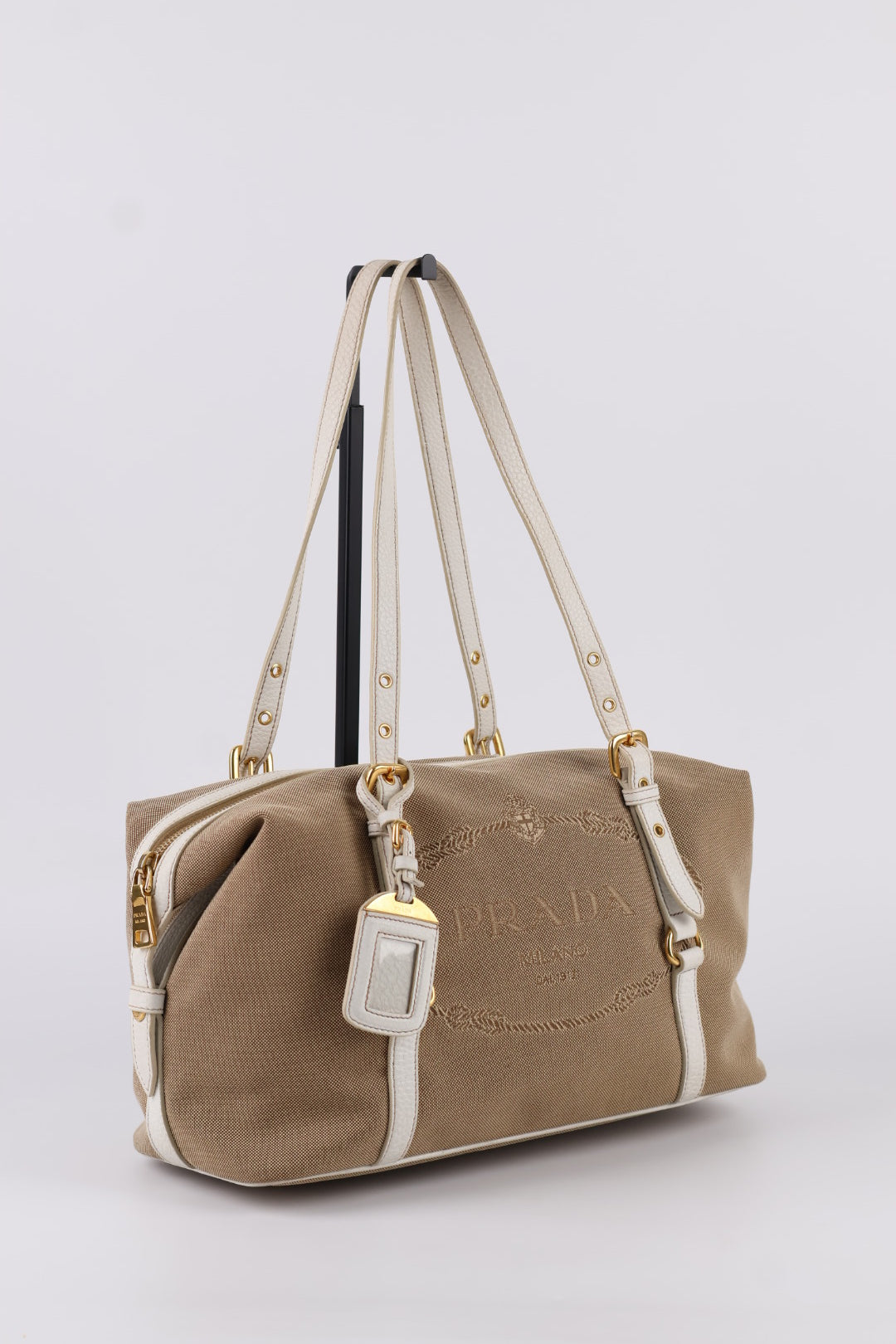 Prada Boston Jacquard