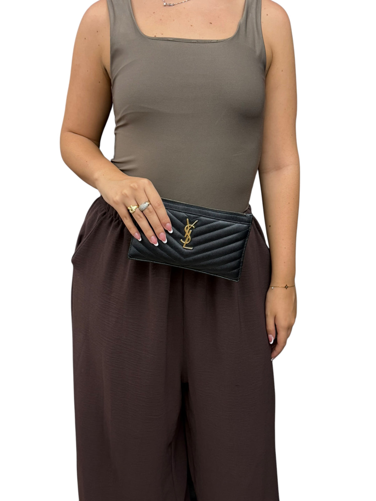 Saint Laurent Pochette Grain De Poudre