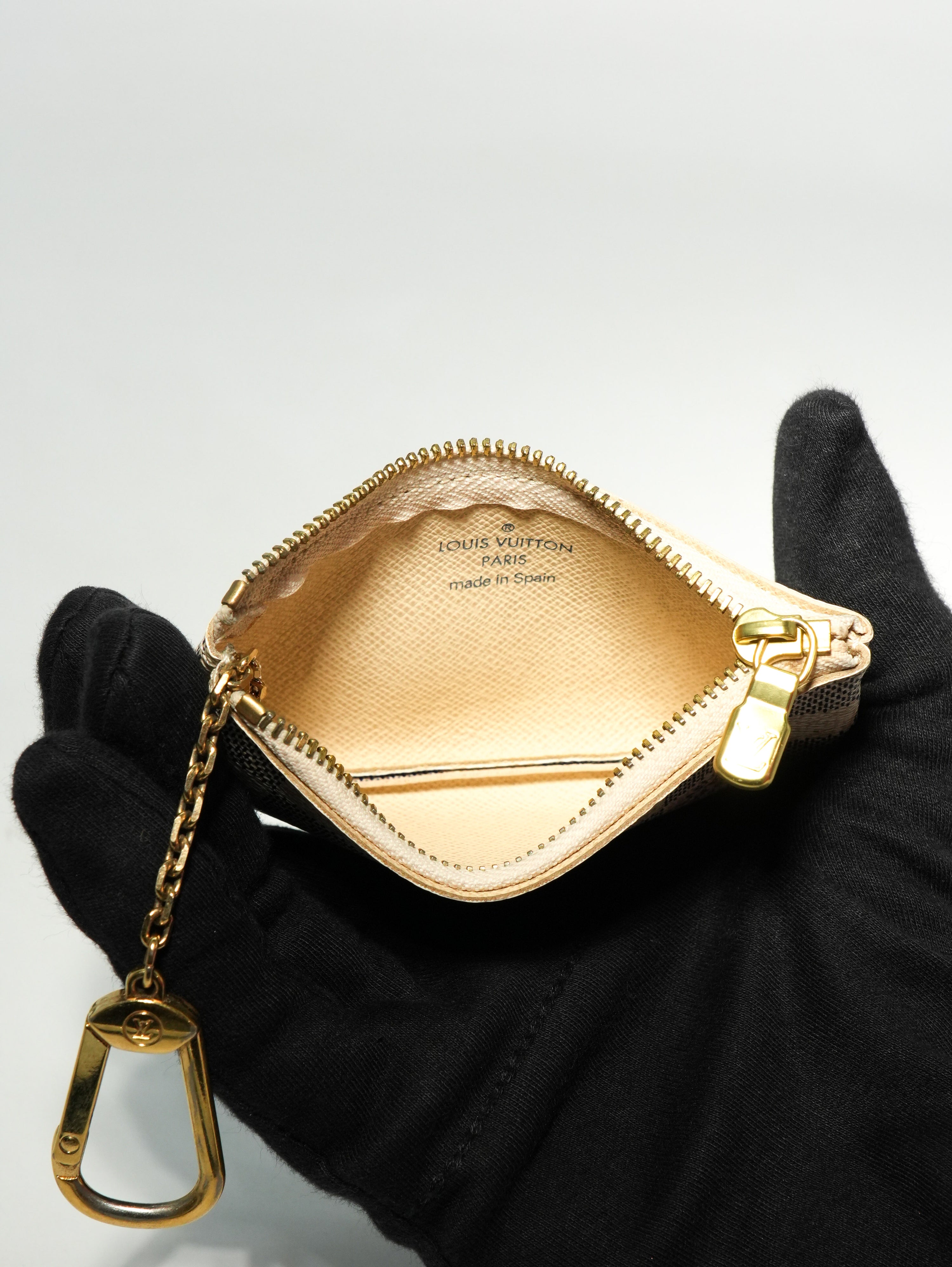 Louis Vuitton Key Pouch Damier Azur