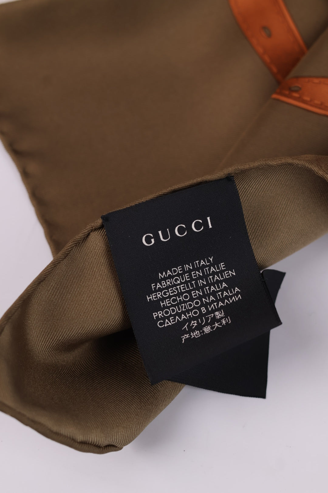Gucci Foulard Bamboo in Seta