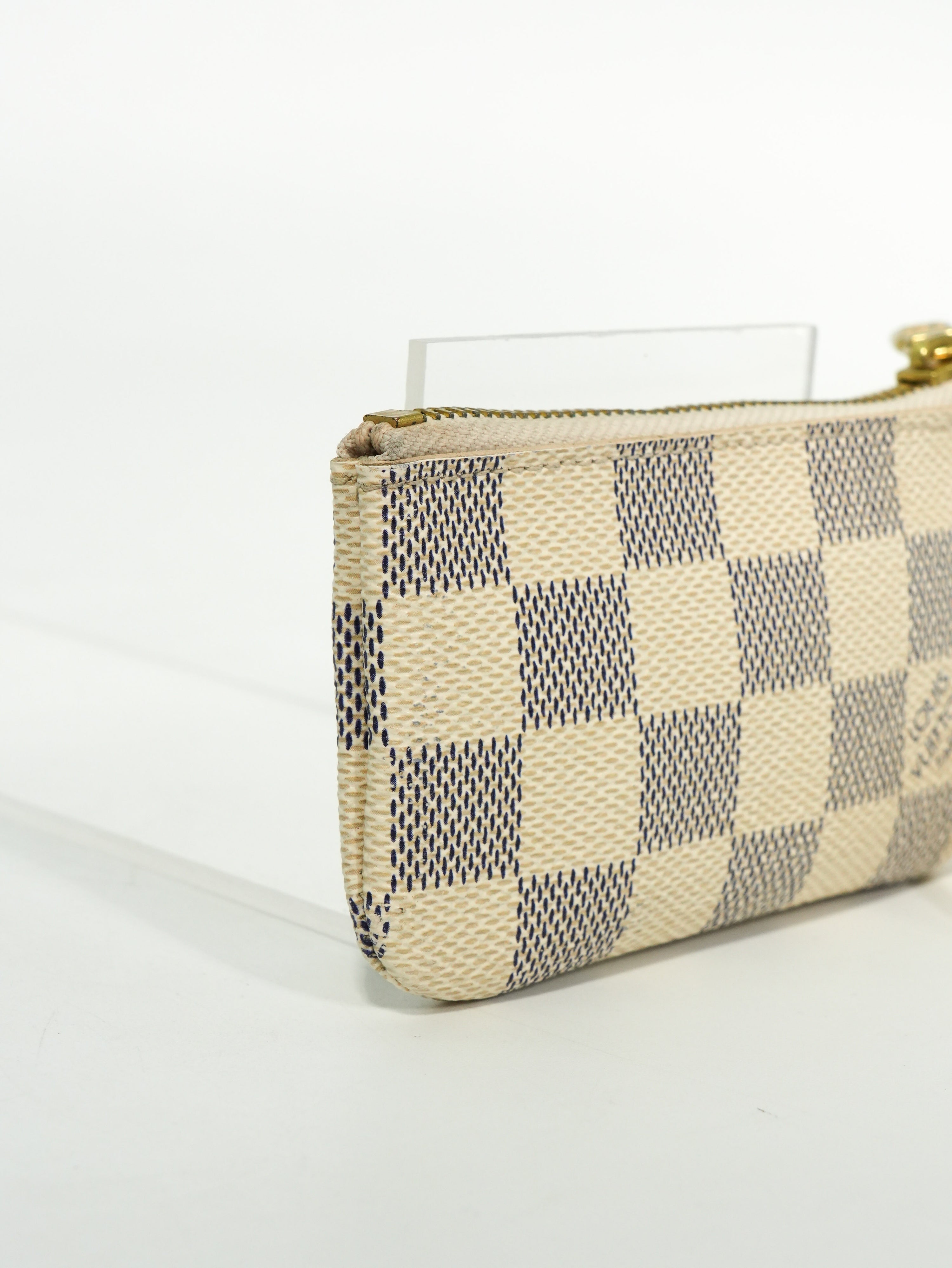 Louis Vuitton Key Pouch Damier Azur