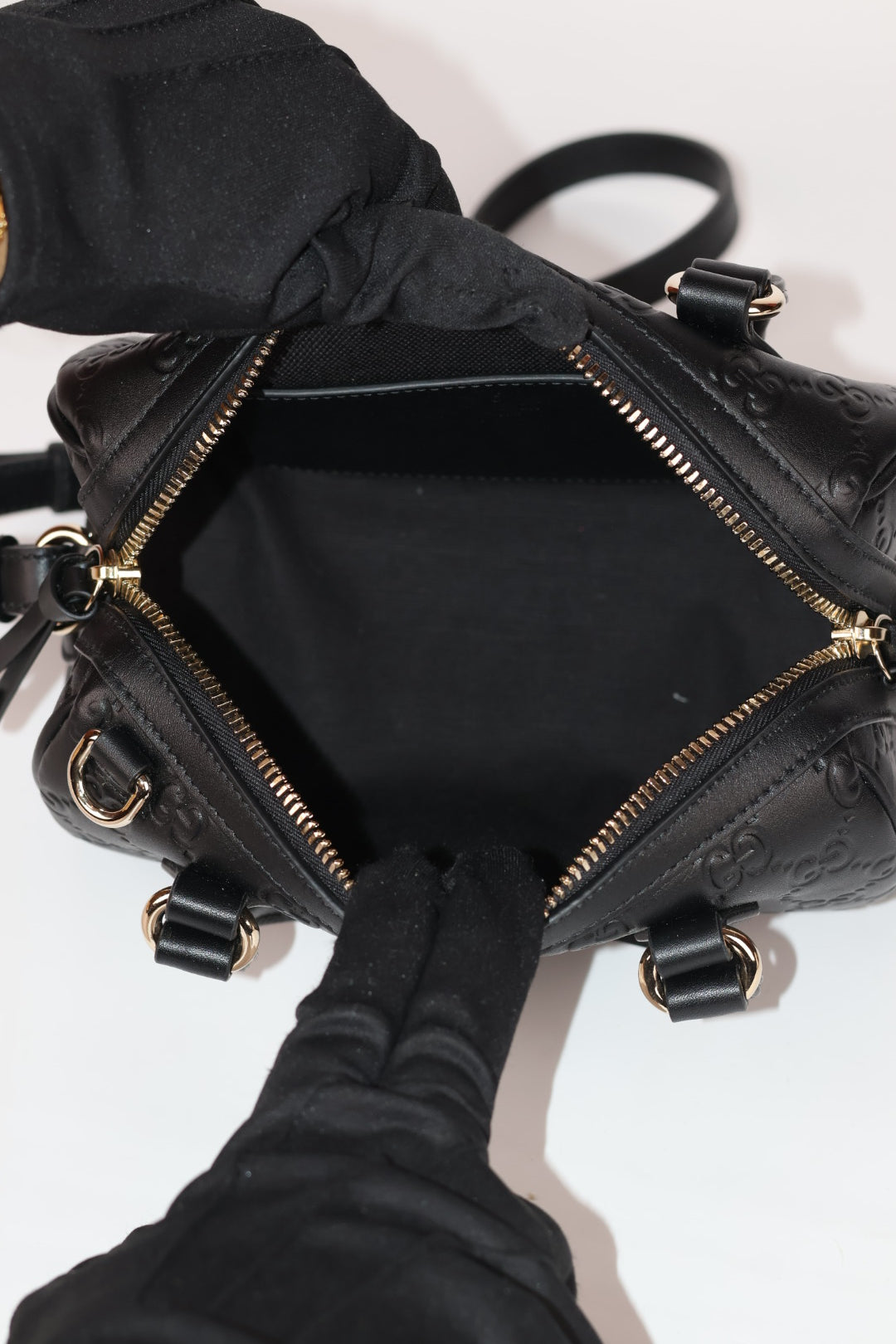 Gucci Mini Bauletto GG Signature