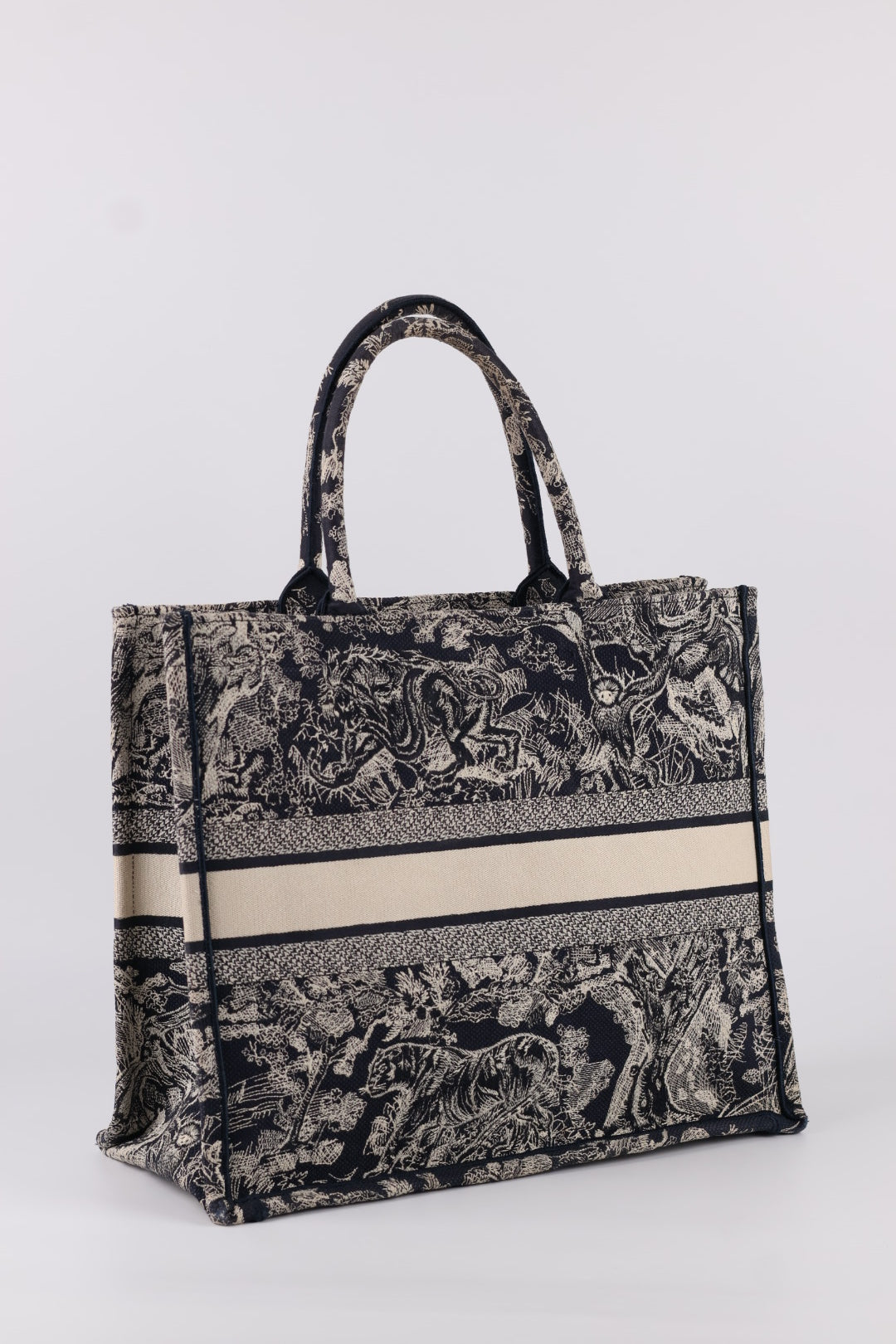 Dior Book Tote Grande Toile du Jouy