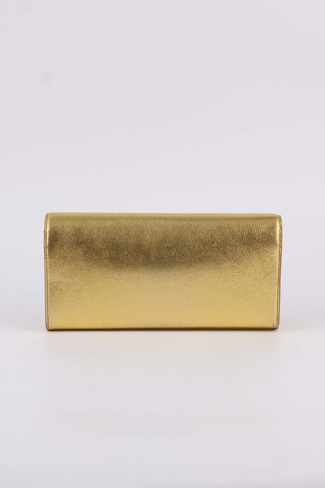 Saint Laurent Kate Clutch Gold