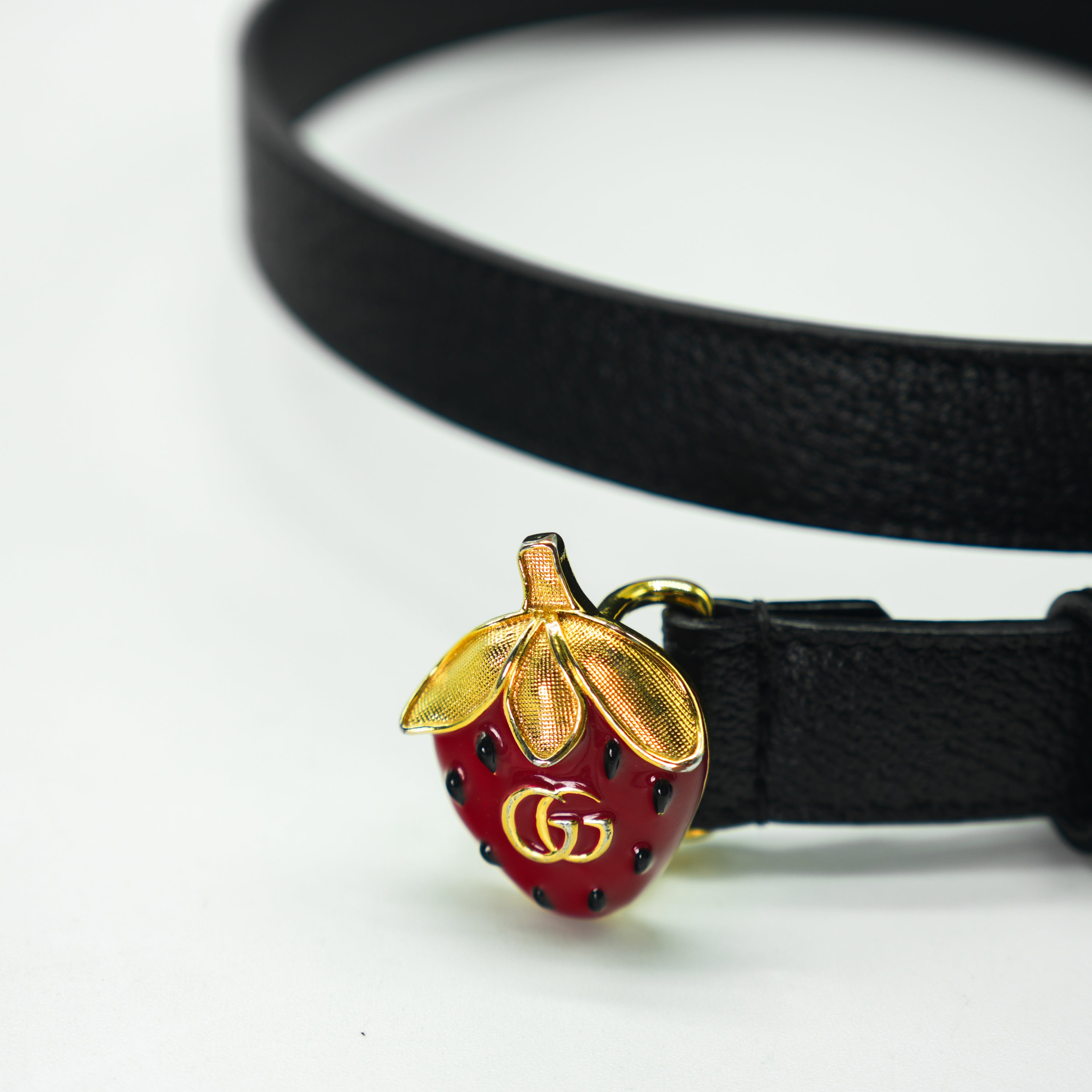 Gucci Cintura Fragola GG