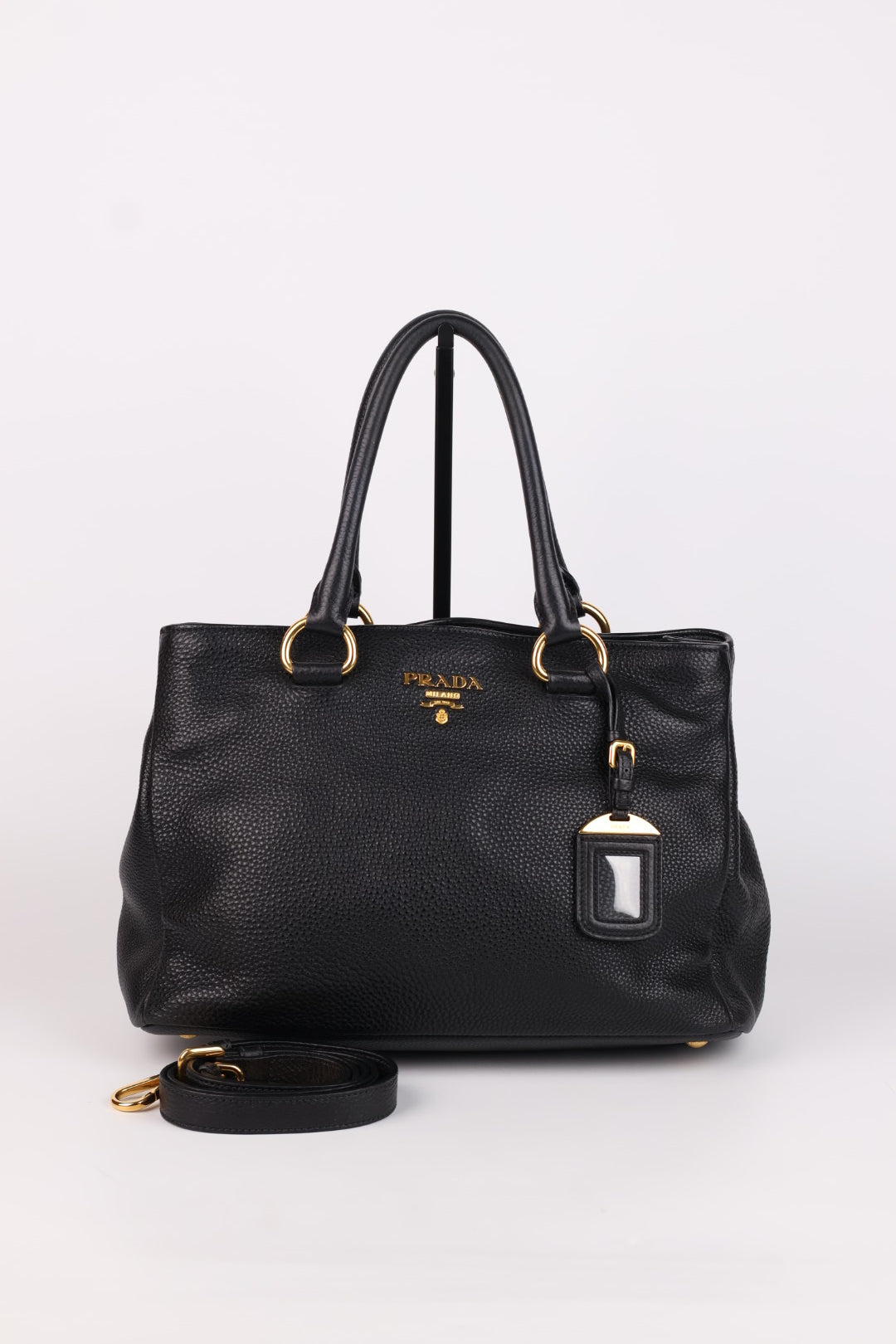 Prada Tote in Pelle Martellata