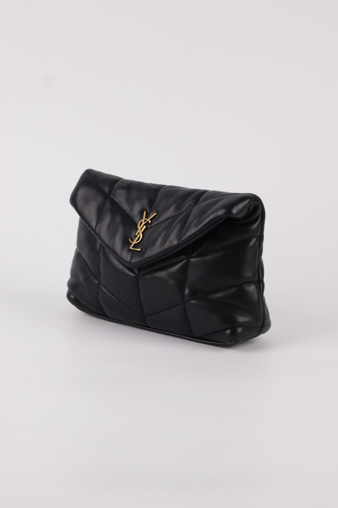 Saint Laurent Puffer Pouch