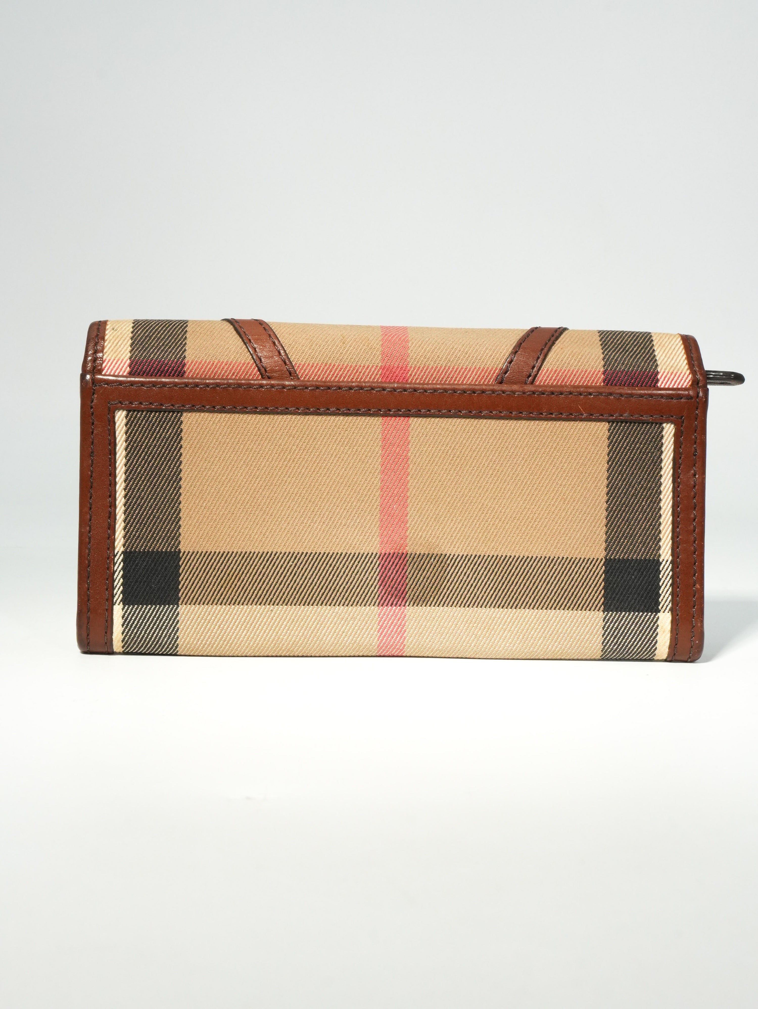 Burberry Portafoglio Lungo Check