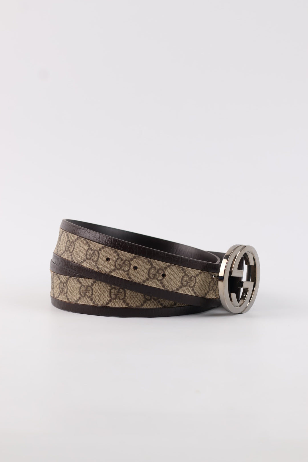 Gucci Cintura Interlocking GG Supreme
