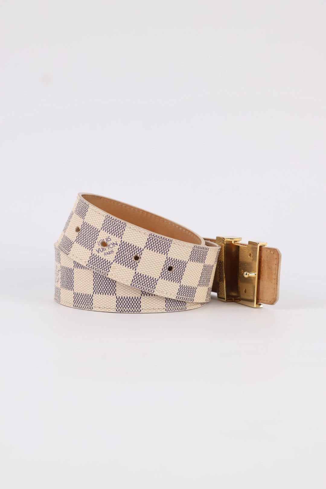 Louis Vuitton Cintura Initiales Damier Azur