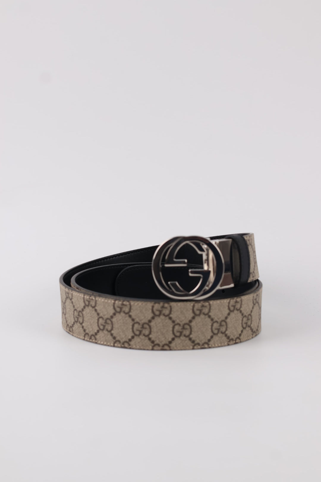 Gucci Cintura Interlocking GG Supreme