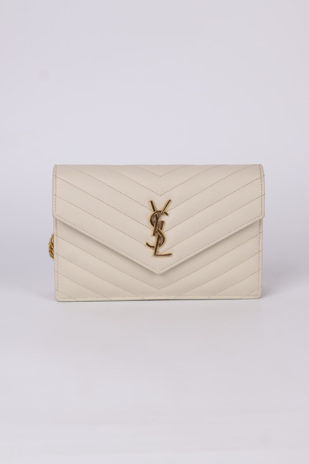 Saint Laurent Envelope Cassandre con Catena