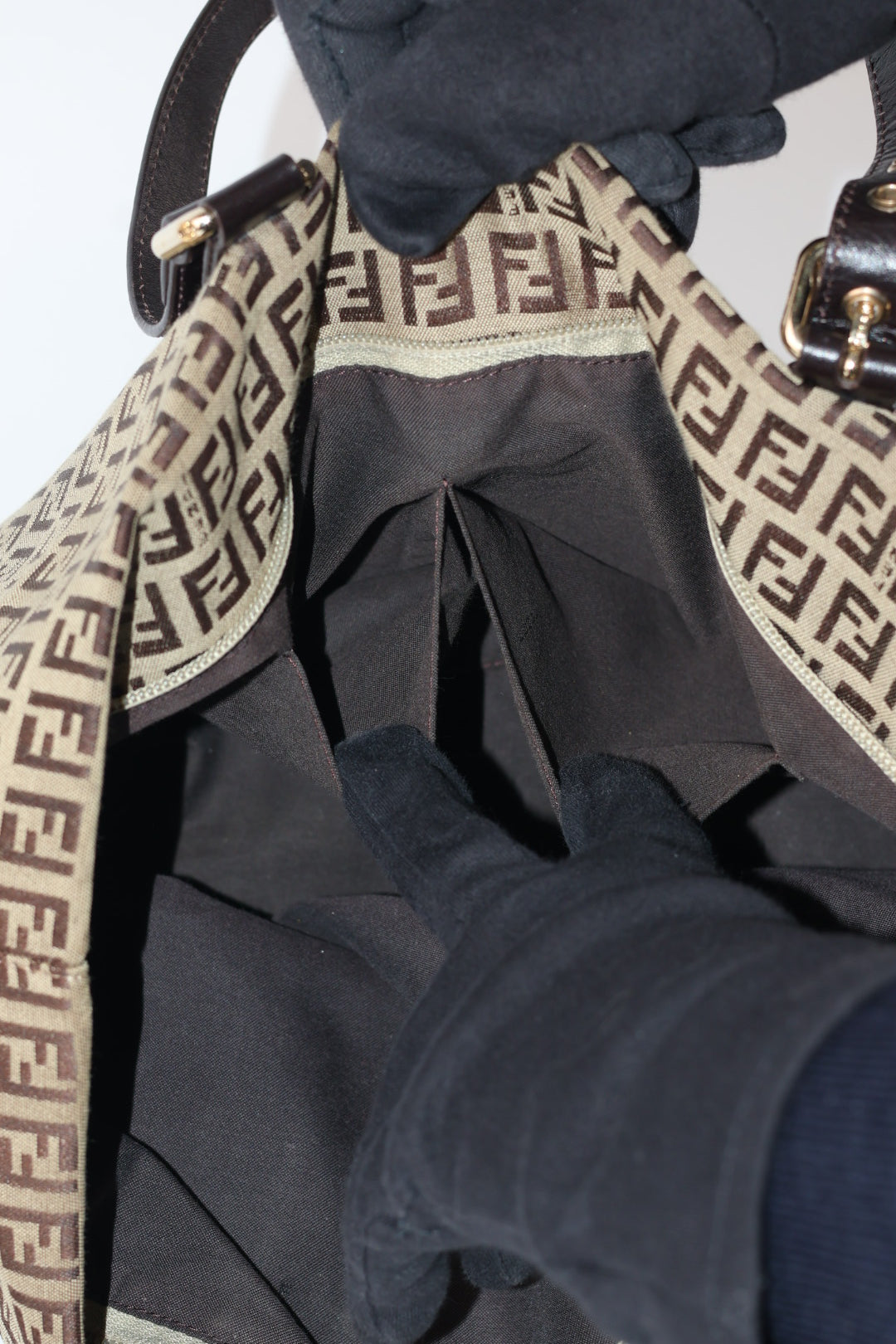 Fendi Tote FF Zucchino