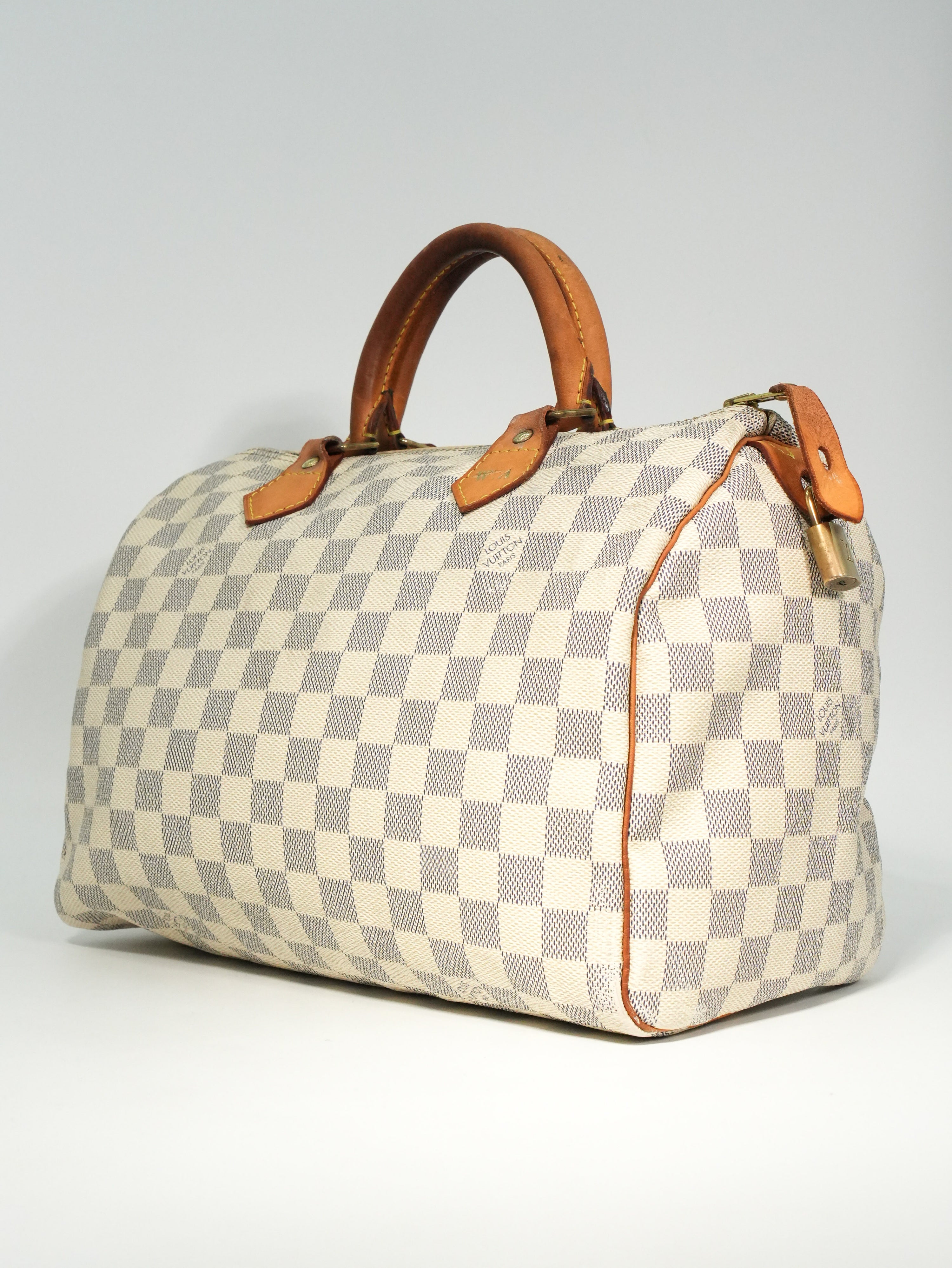 Louis Vuitton Speedy 30 Damier Azur