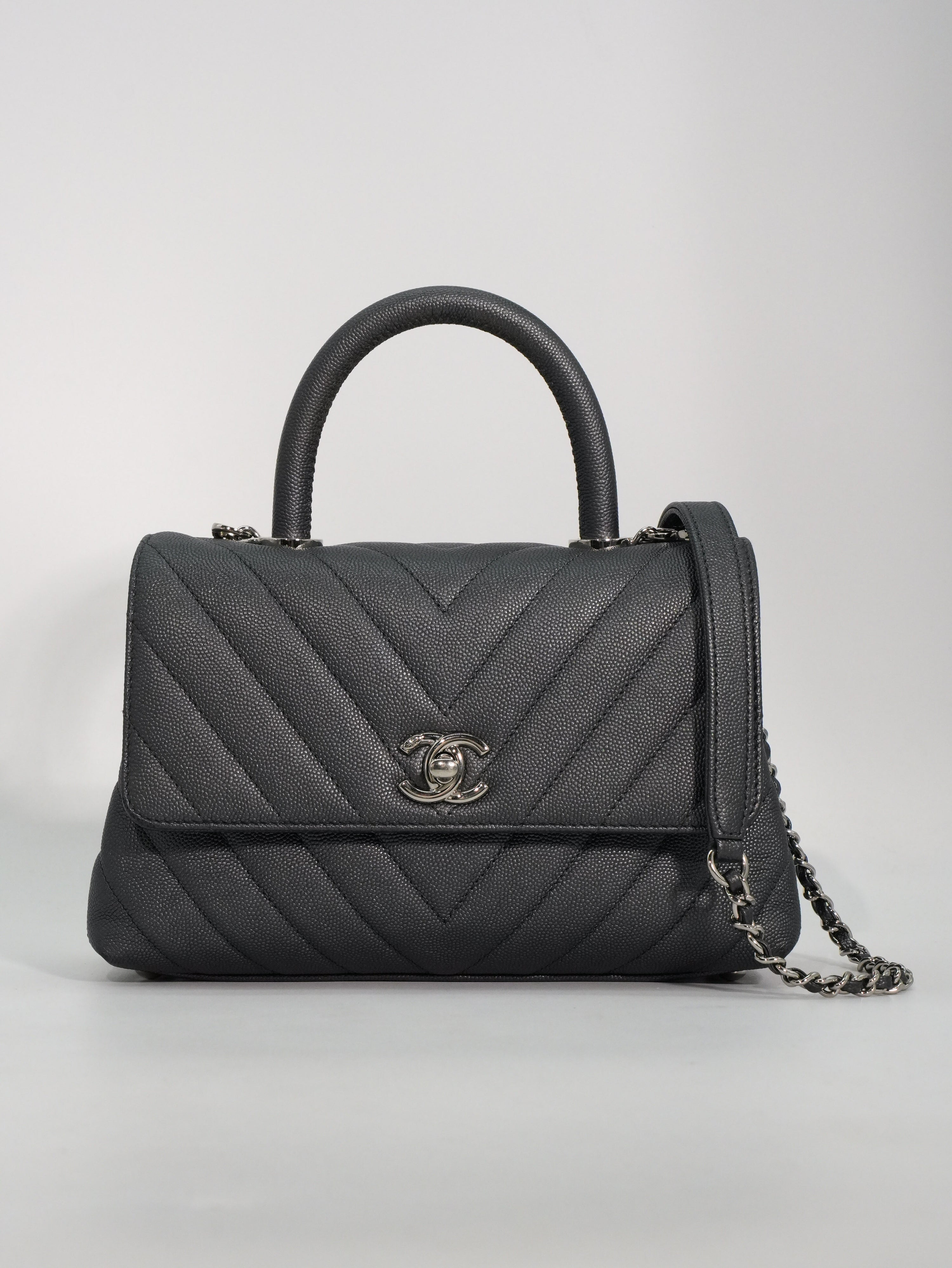 Chanel Coco Handle Caviar