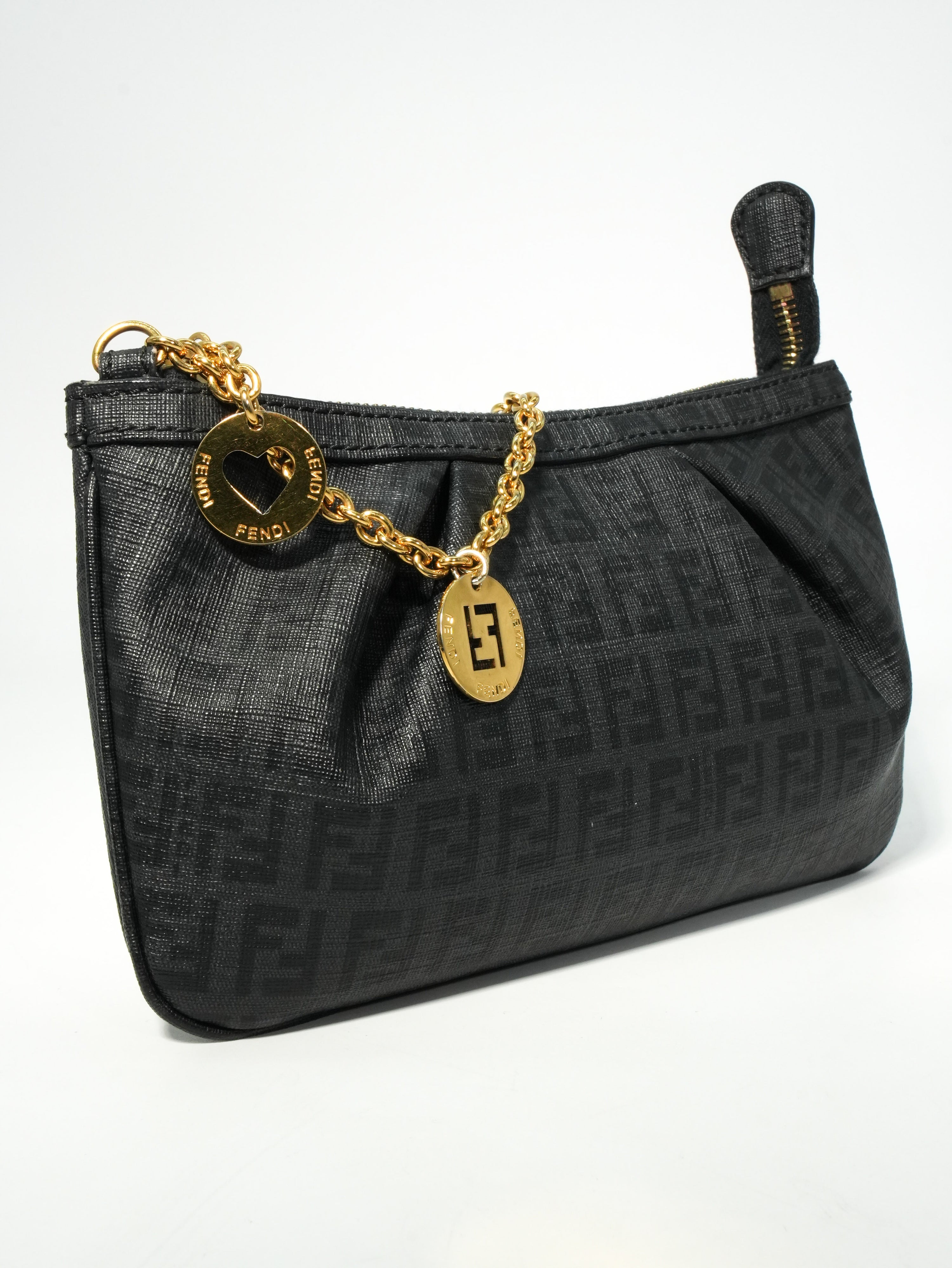 Fendi Pochette Chain FF Logo