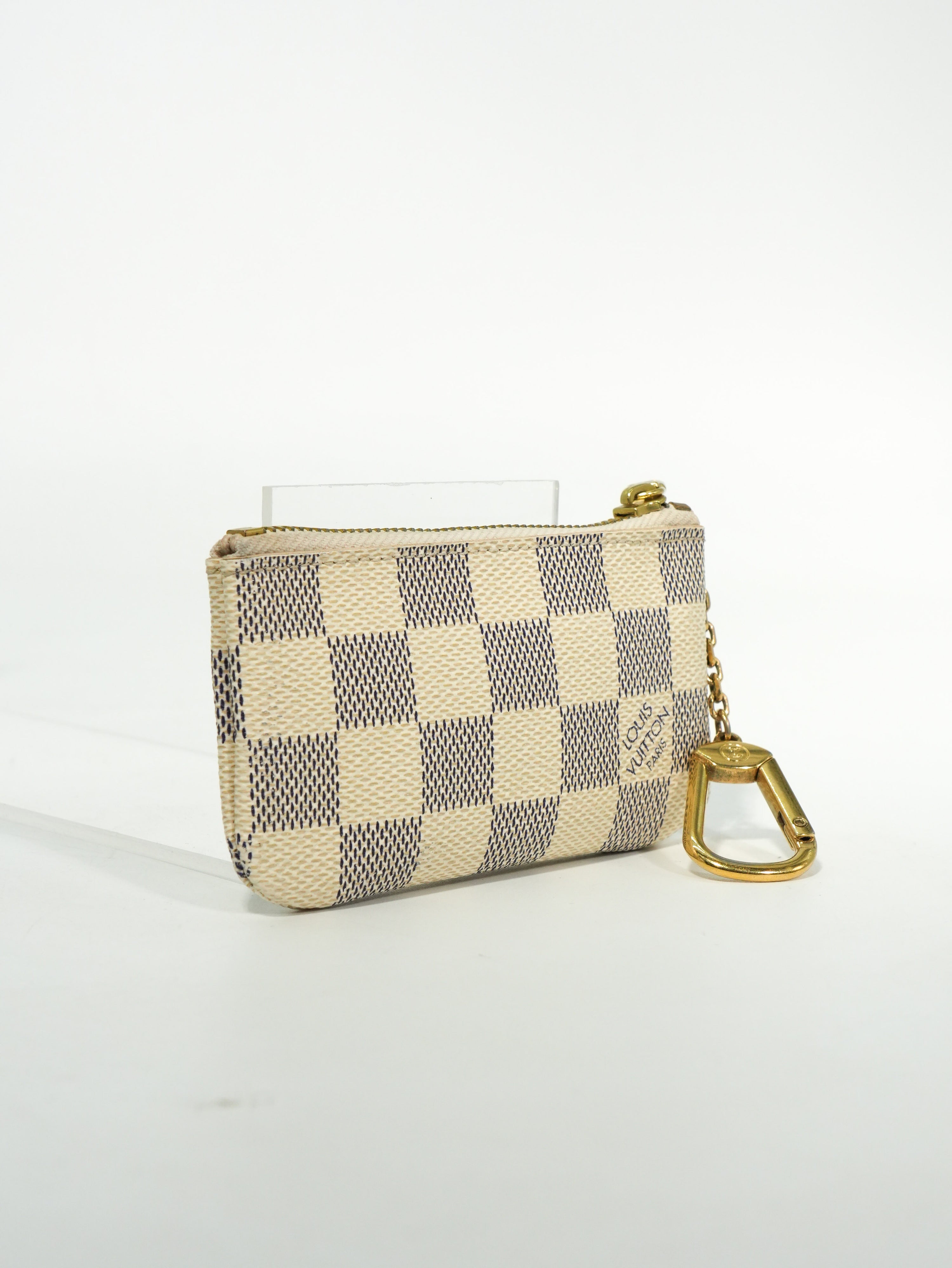 Louis Vuitton Key Pouch Damier Azur