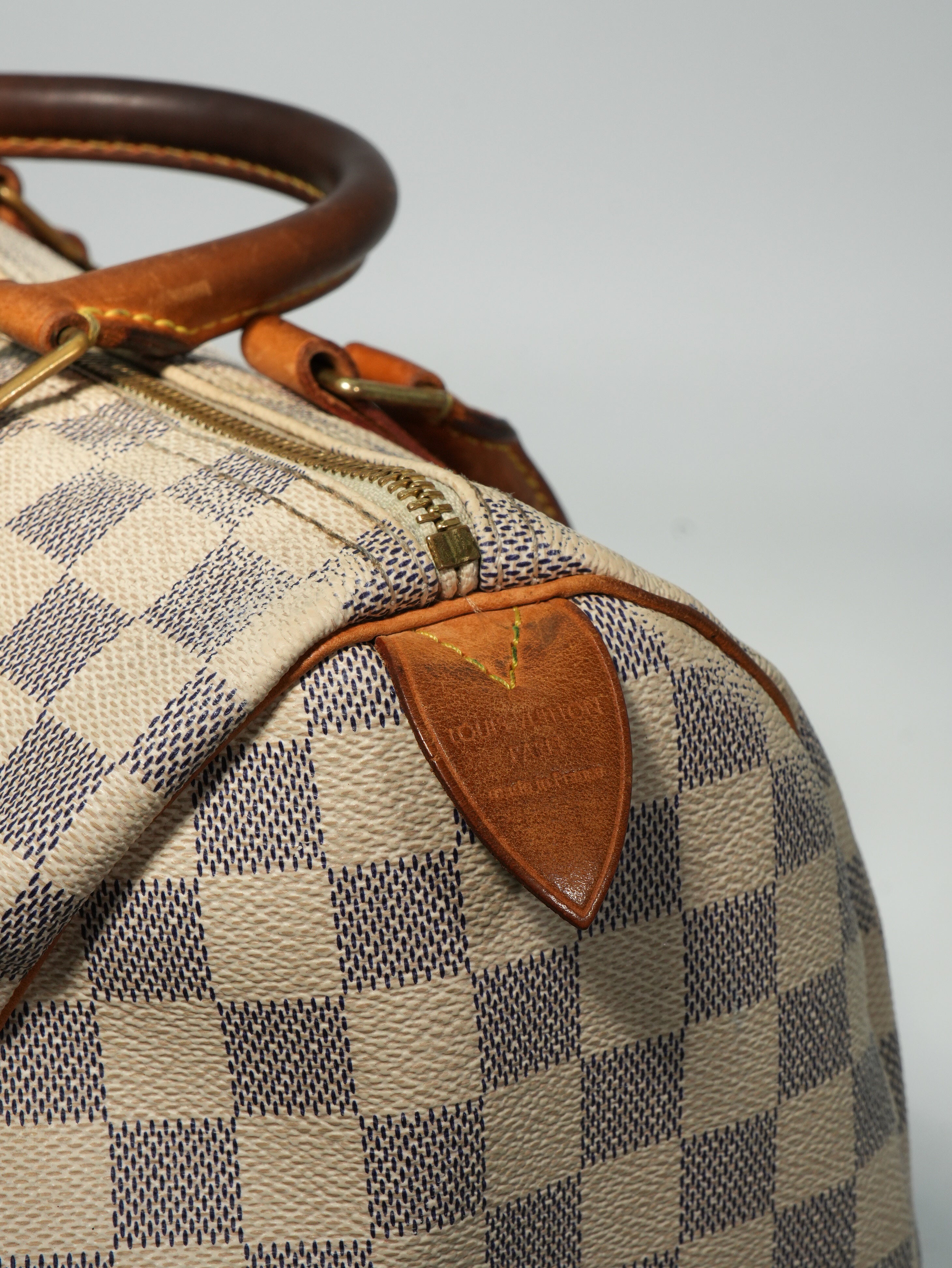 Louis Vuitton Speedy 30 Damier Azur