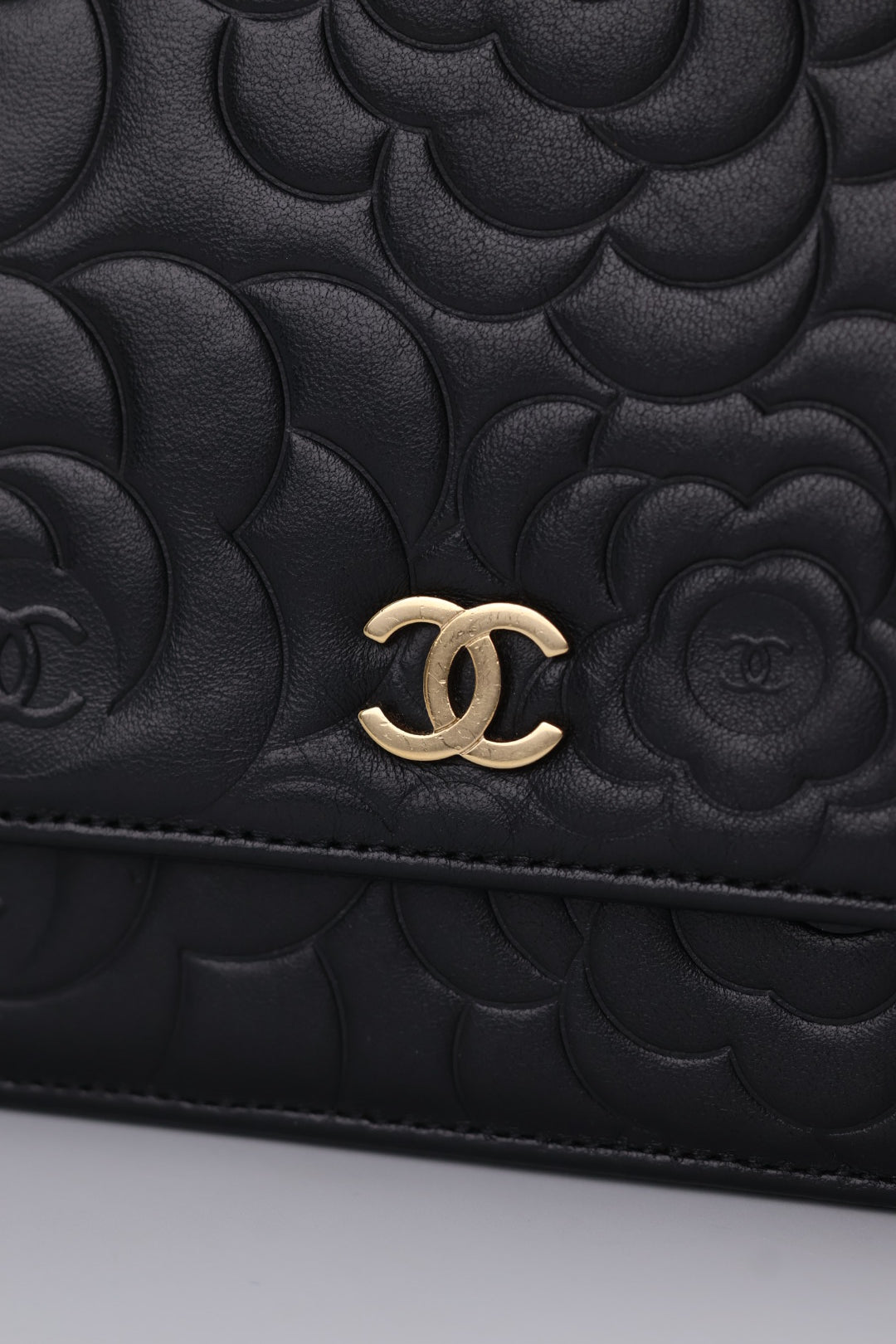 Chanel Woc in Pelle Camelia