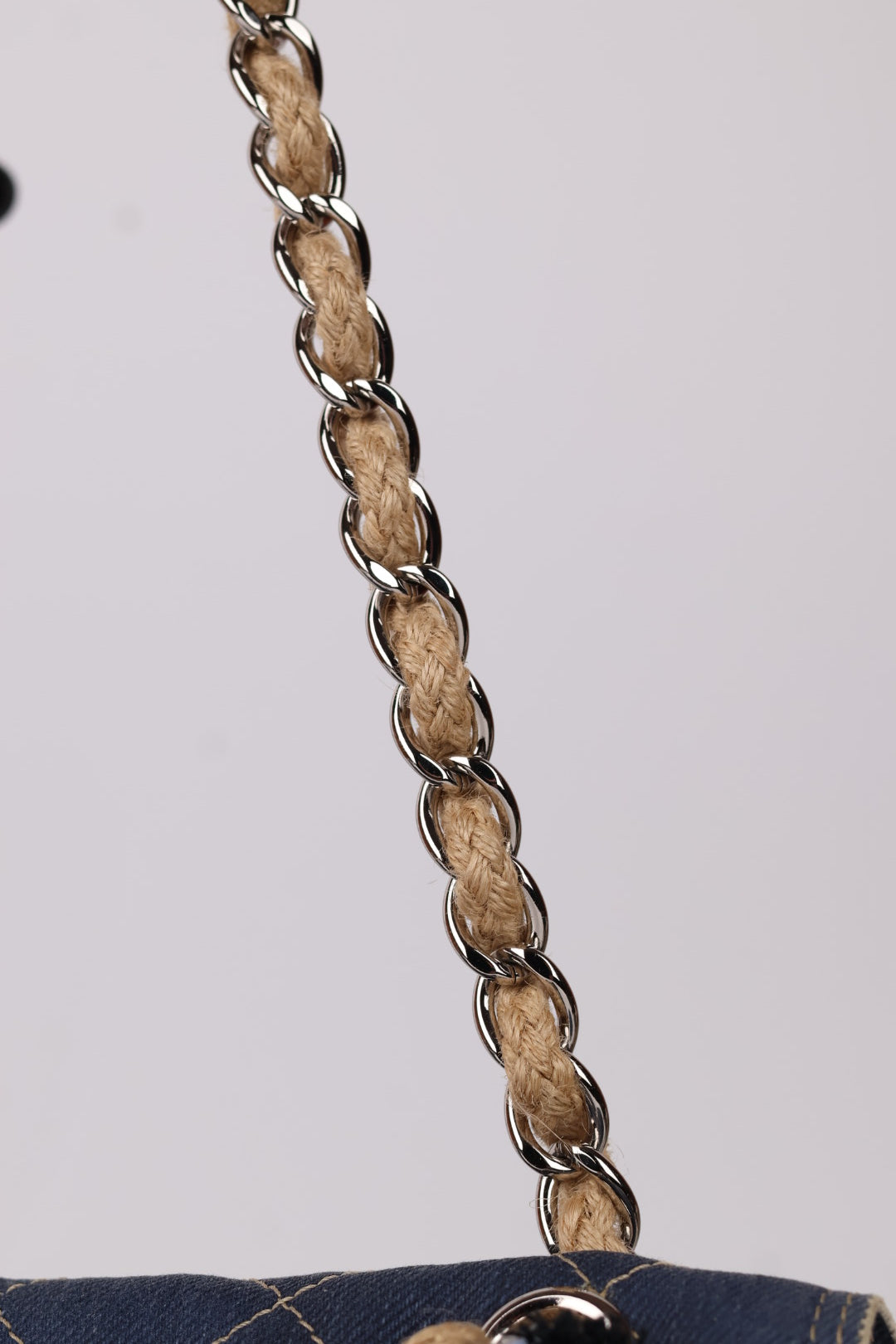 Chanel Timeless Pom Pom Denim Paris-Dubai