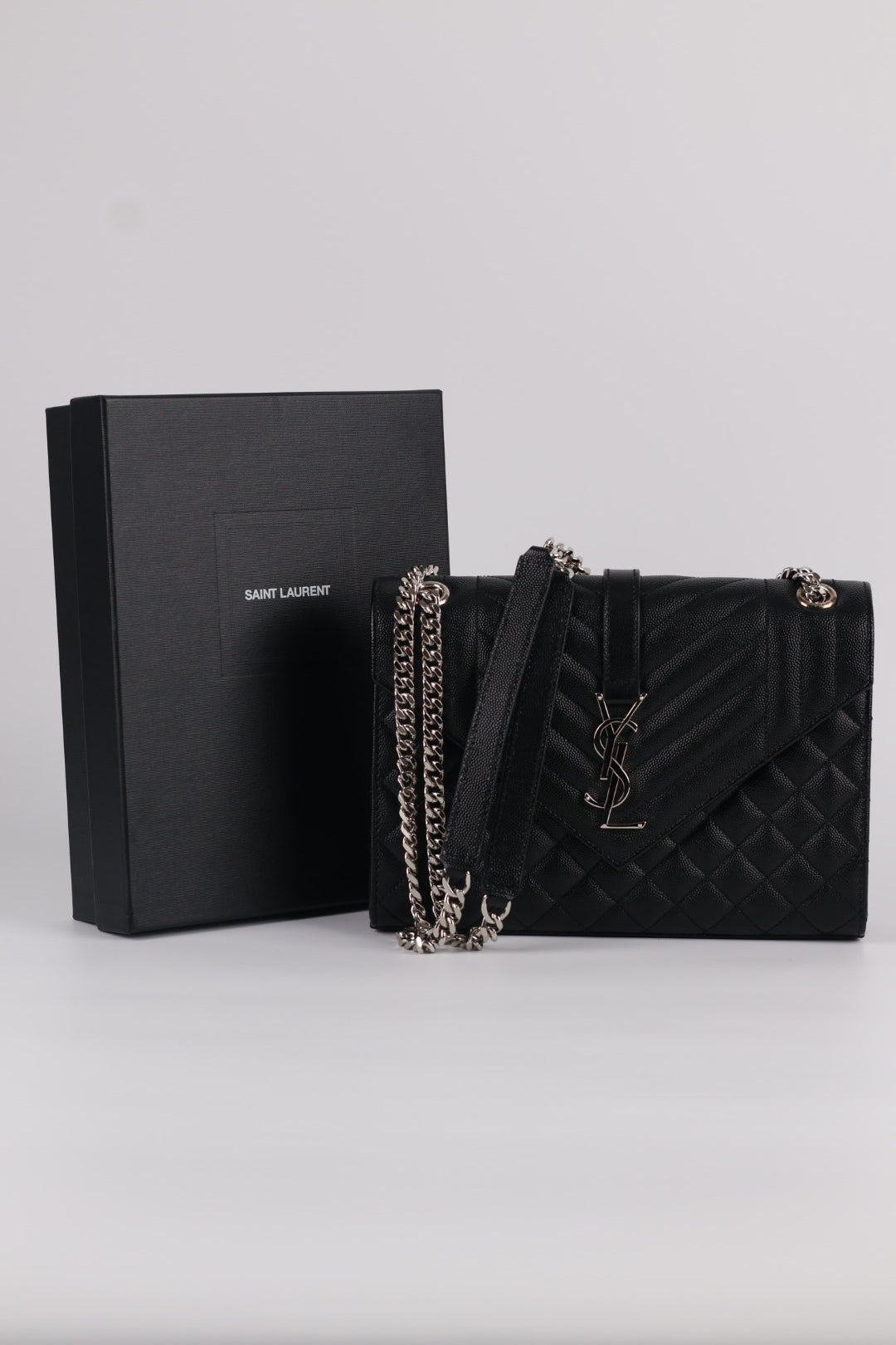 Saint Laurent Envelope Media Grain de Poudre
