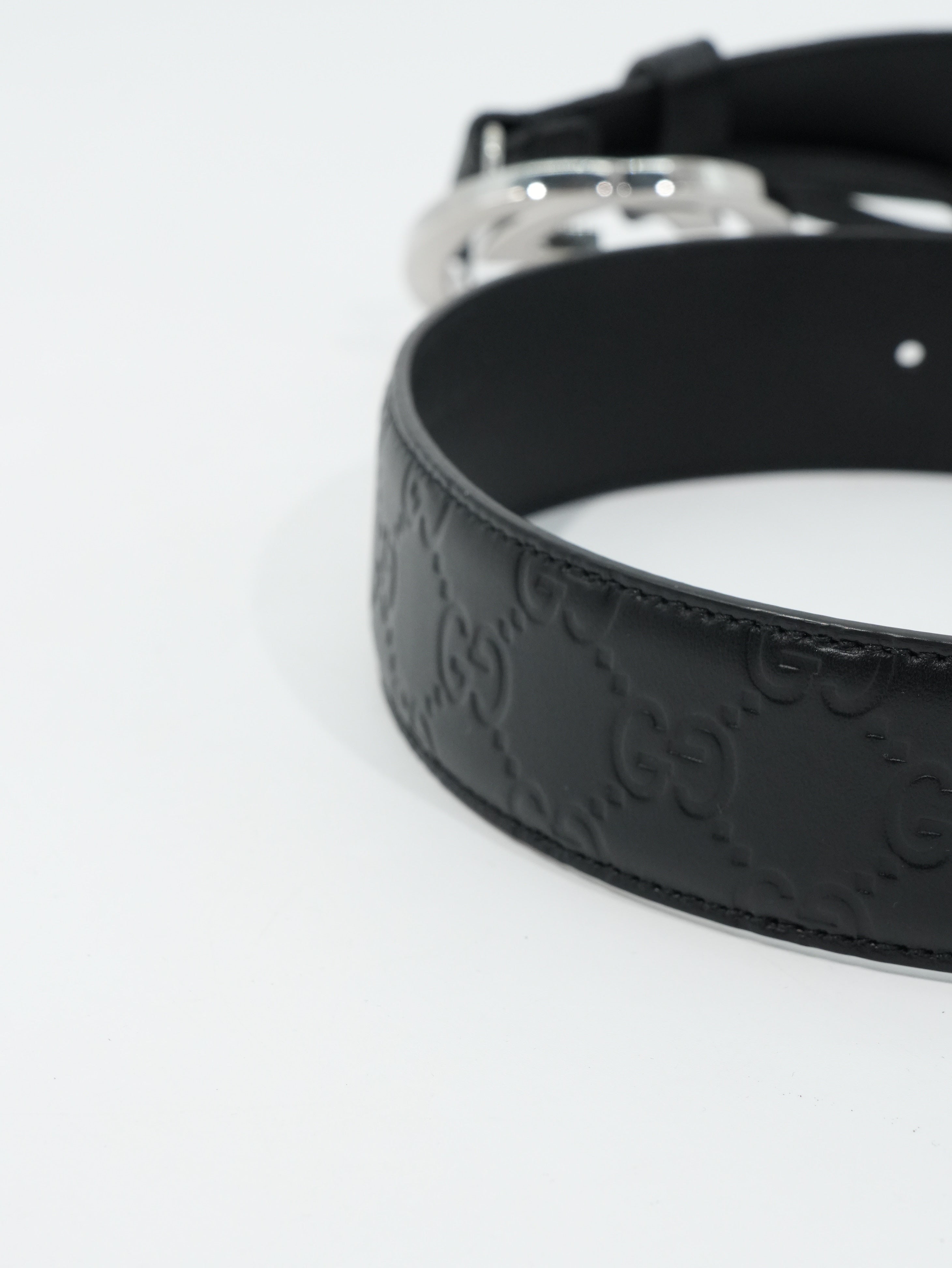 Gucci Cintura Interlocking GG Signature