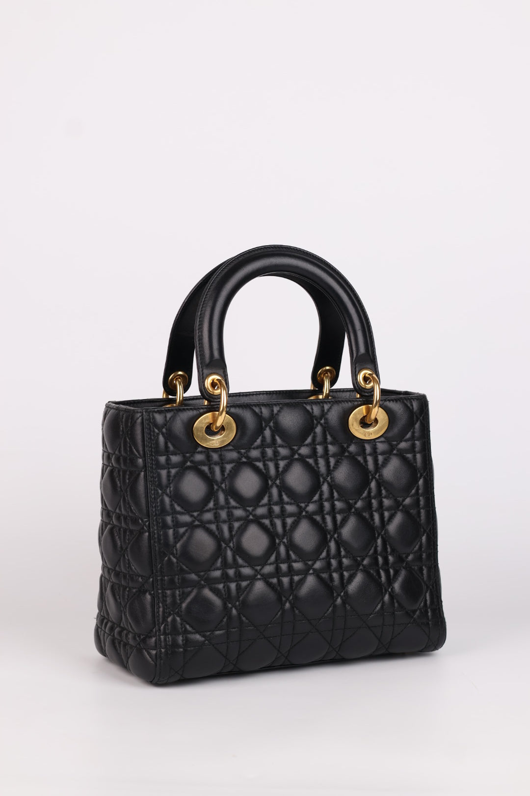 Lady Dior Meda in Pelle