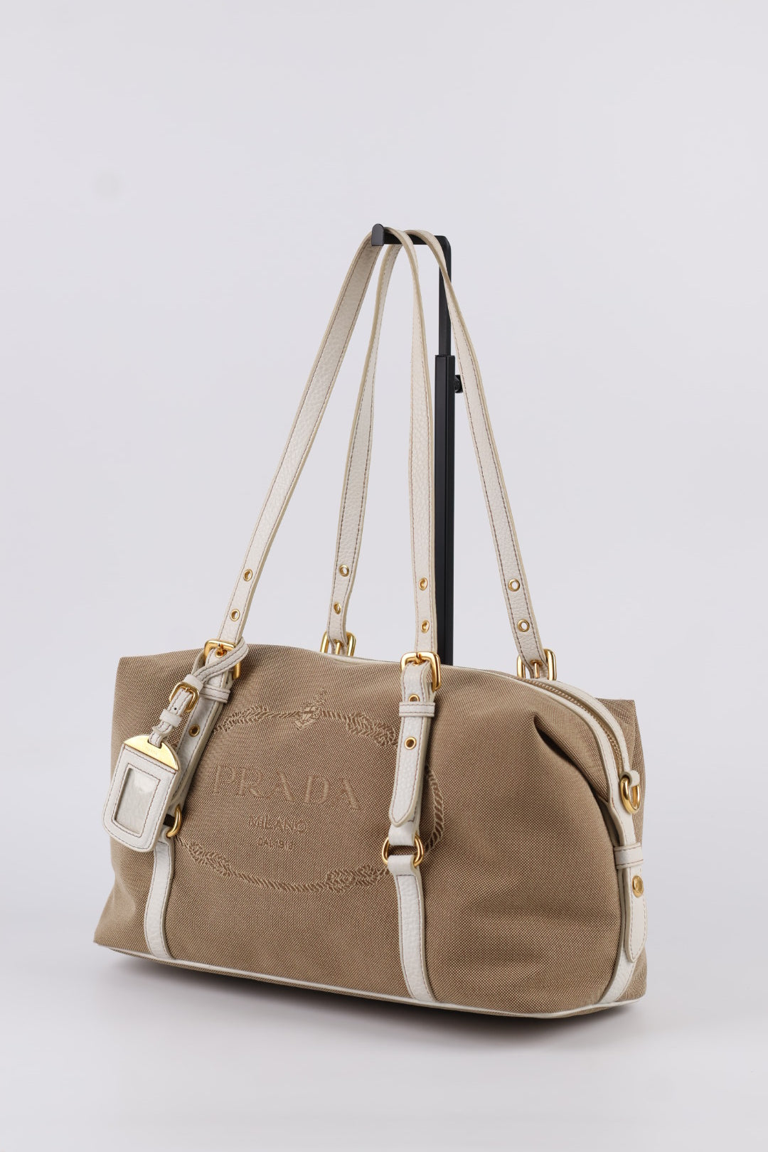 Prada Boston Jacquard
