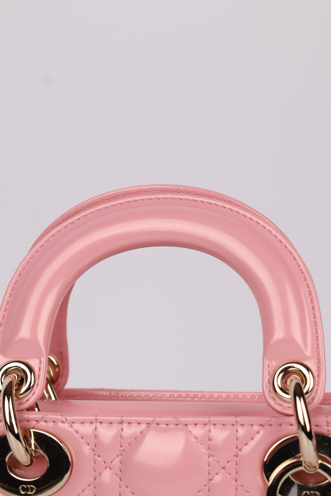 Lady Dior Mini in Pelle Rosa