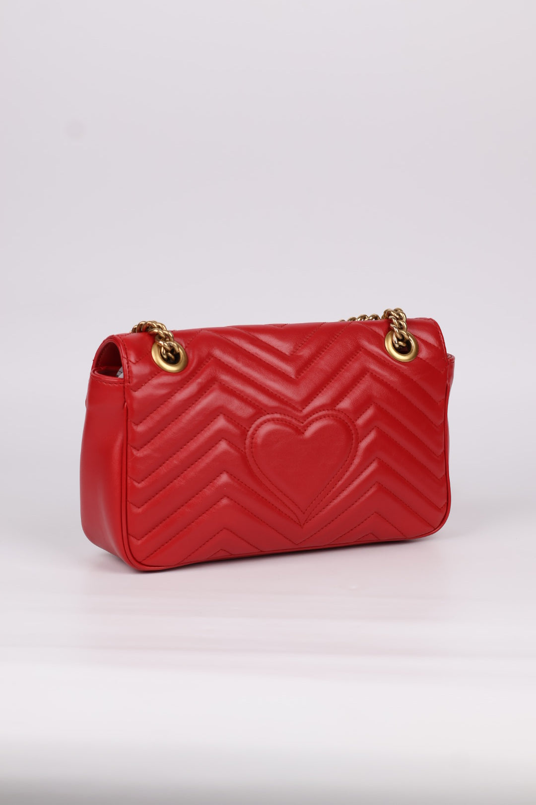 Gucci GG Marmont Media in Pelle Matelassé