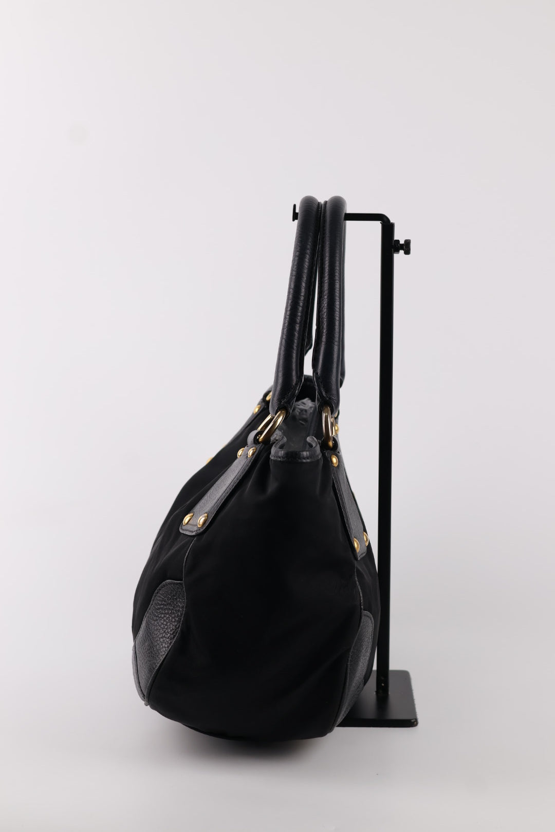 Prada Tote a spalla Nylon e Pelle