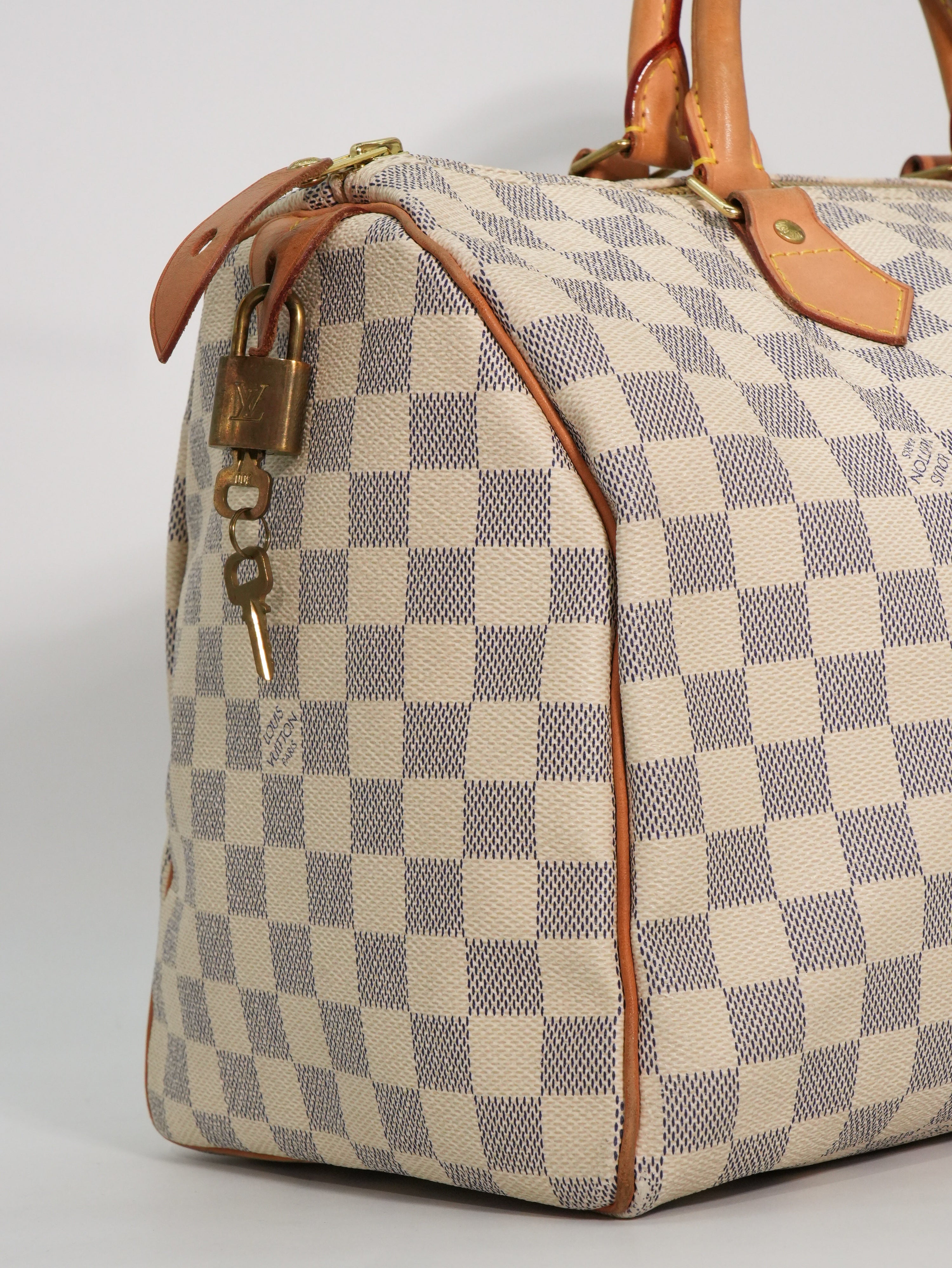 Louis Vuitton Speedy 35 Damier Azur
