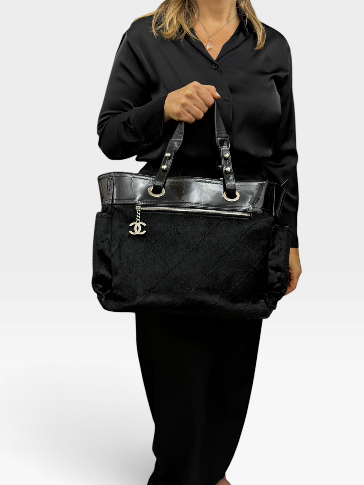 Chanel Biarritz Tote Cavallino