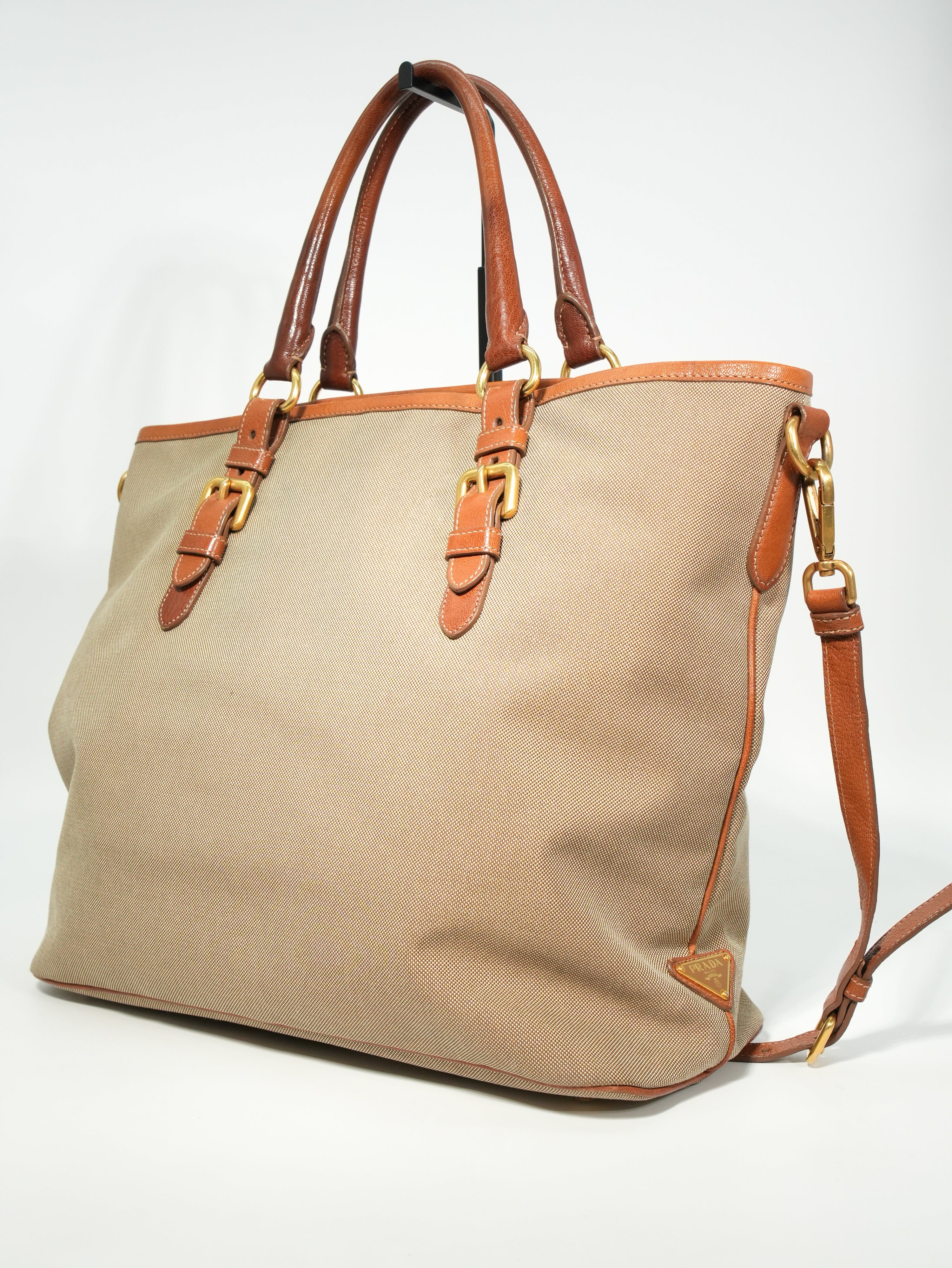 Prada Tote In Jacquard