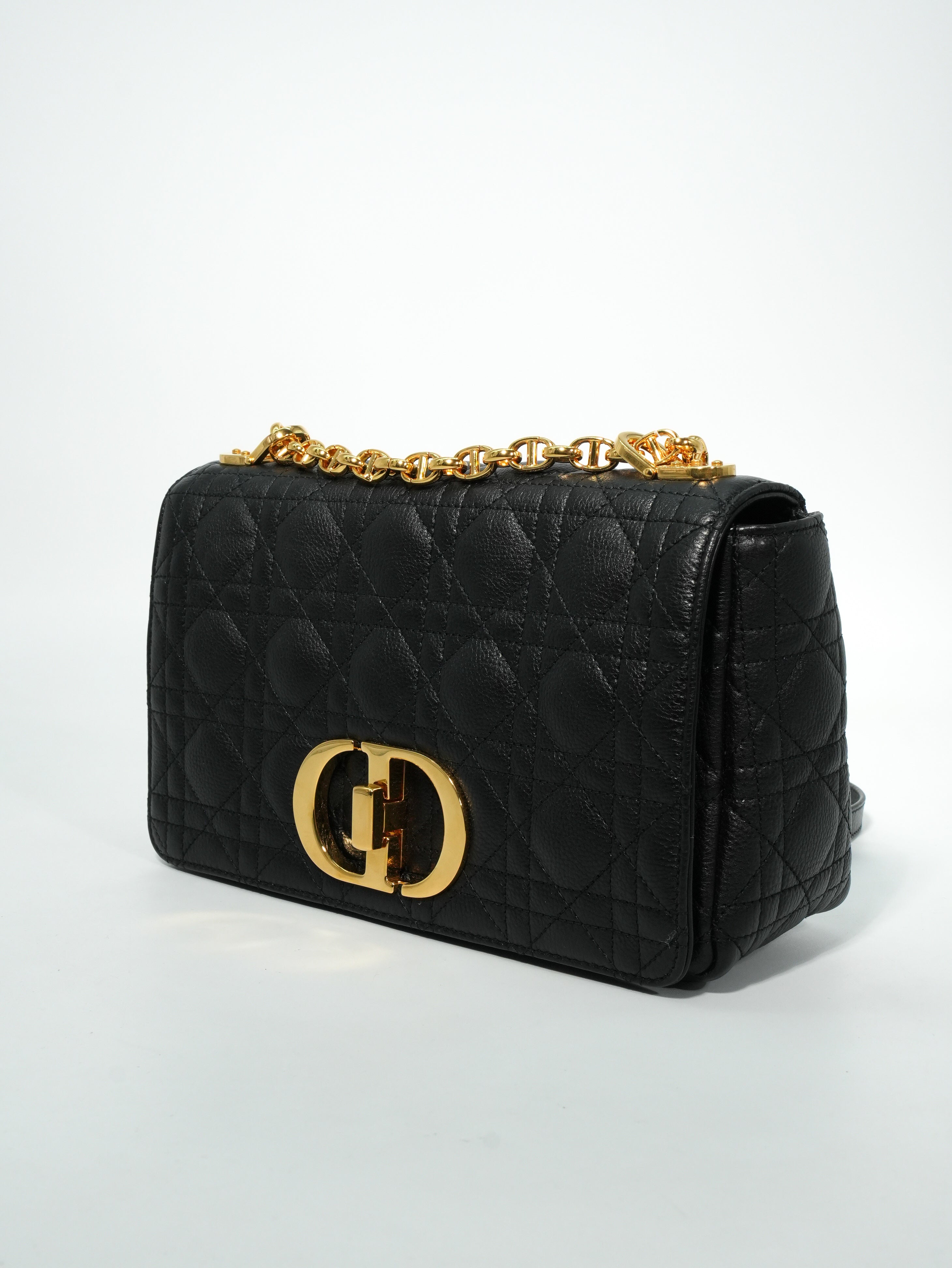 Dior Caro Media in Pelle