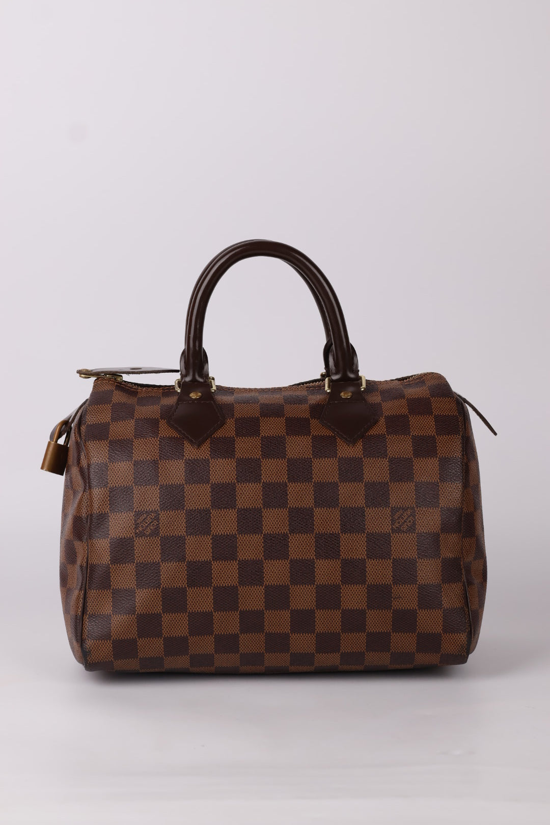 Louis Vuitton Speedy 25 Damier Ébène con Tracolla