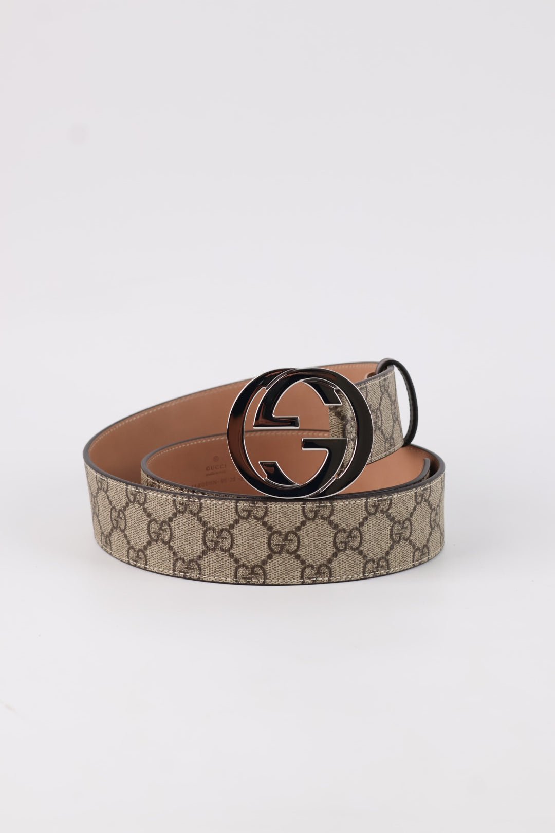 Gucci Cintura Interlocking GG Supreme