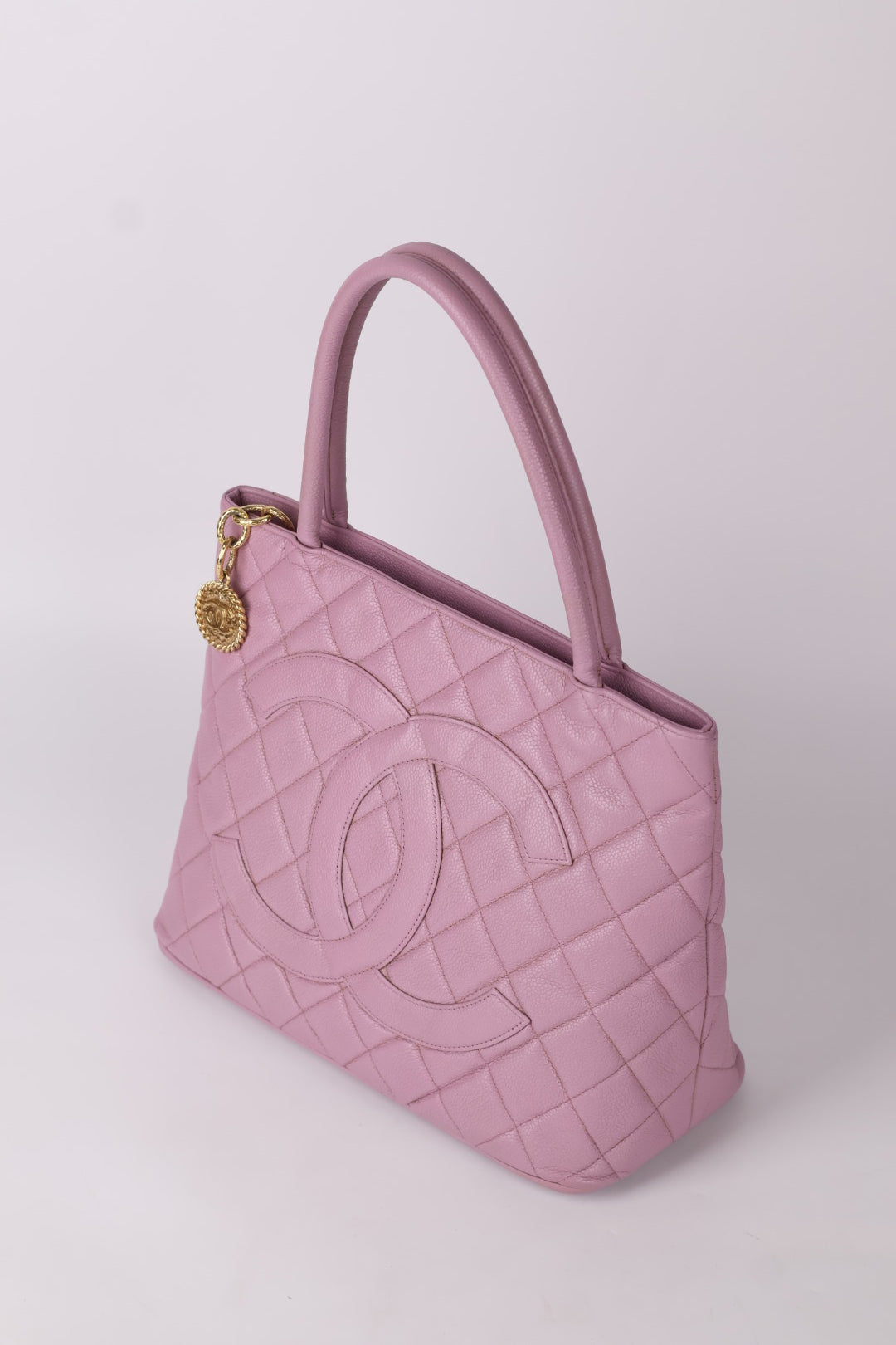 Chanel Medallon Tote Caviar
