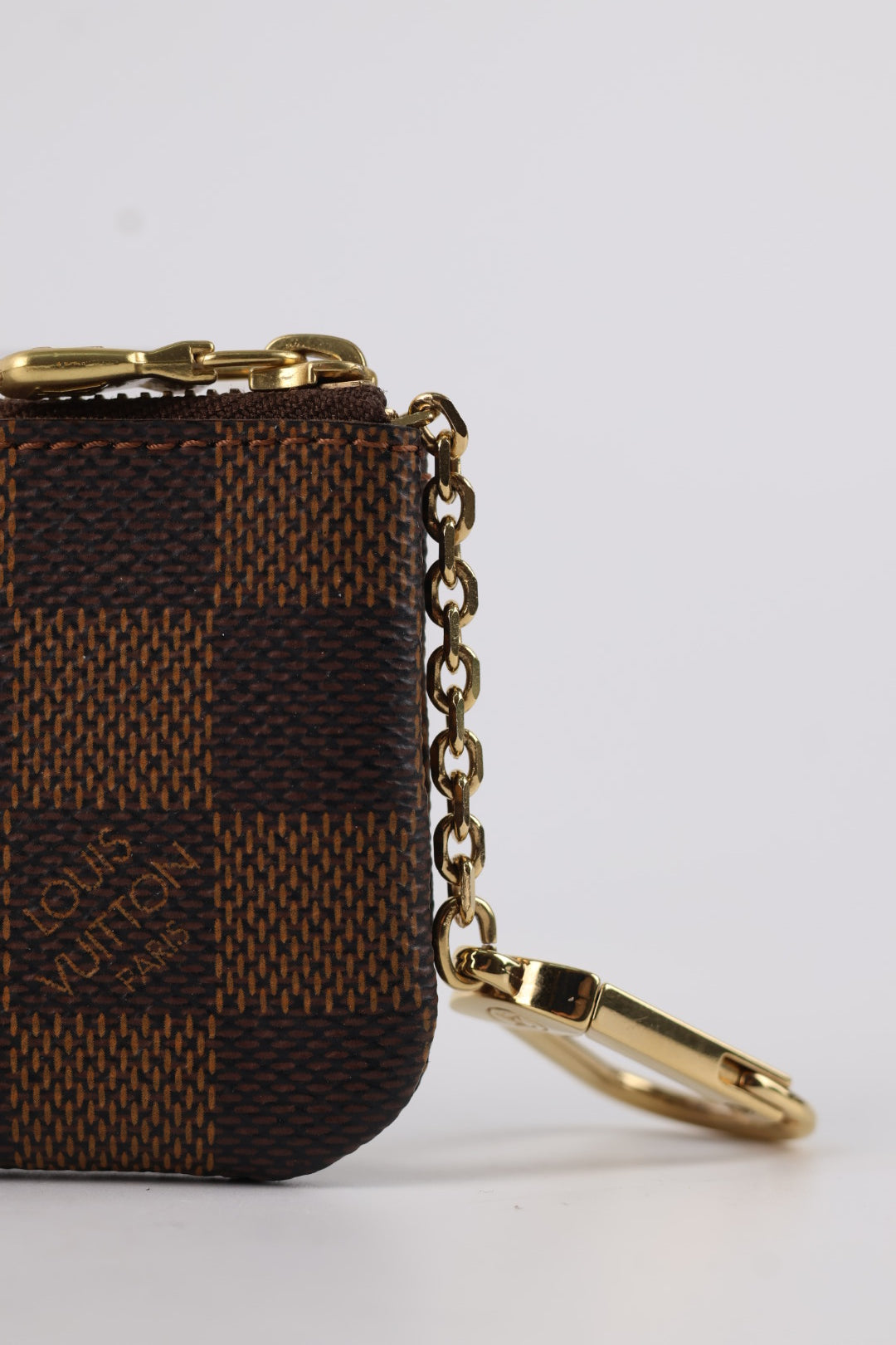 Louis Vuitton Key Pouch Damier Ébène