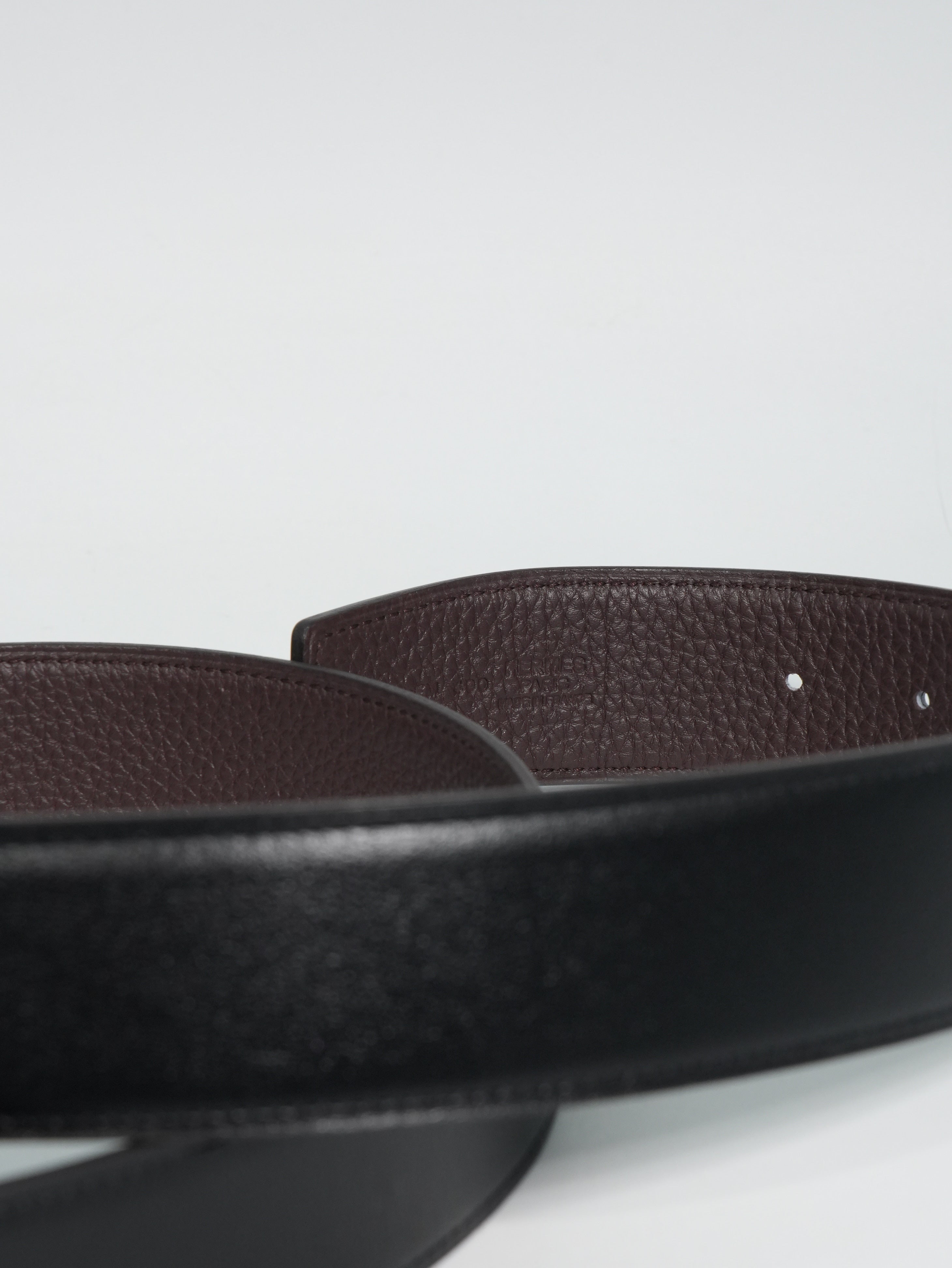 Hermès Cintura Constance Reversibile 38mm