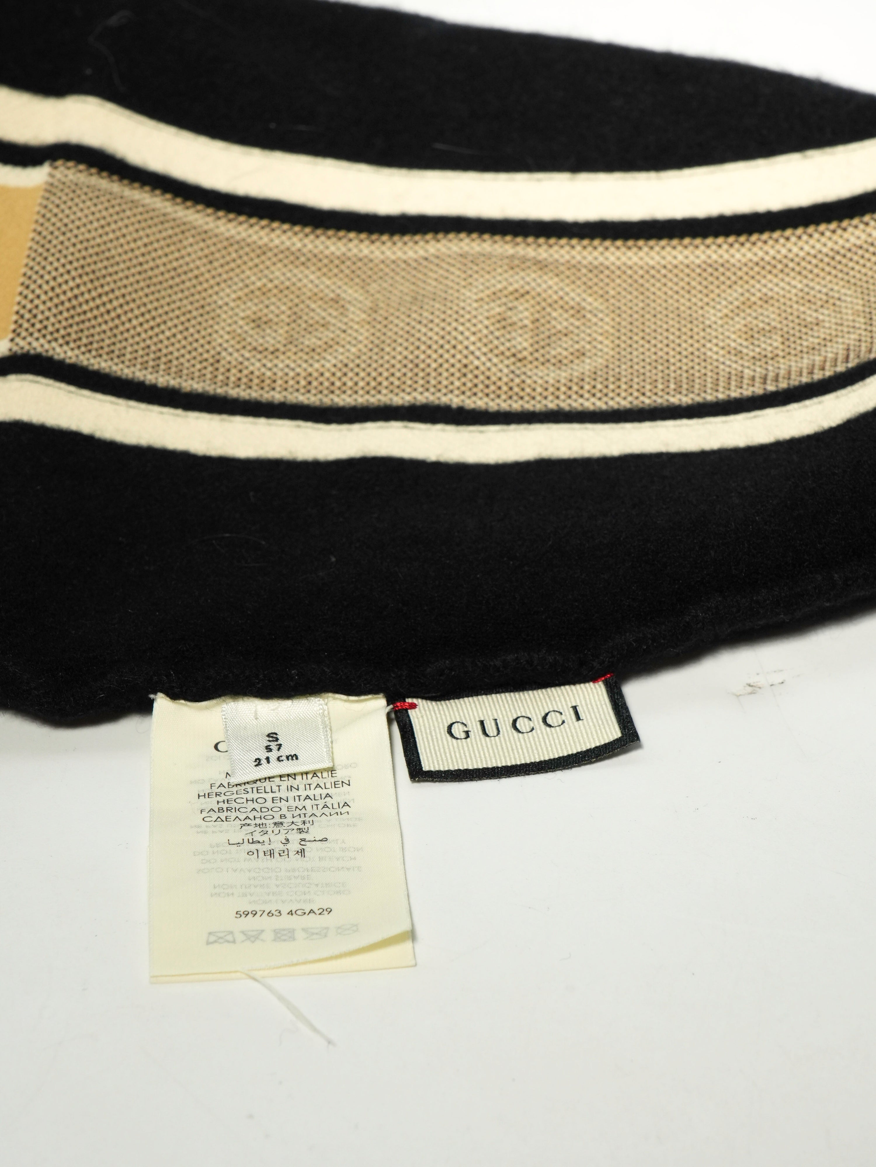 Gucci Cappello GG in Lana