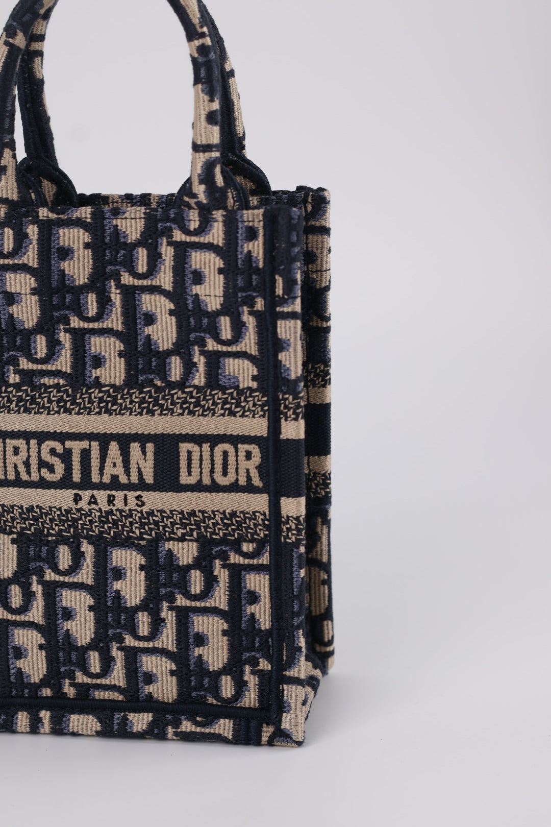Dior Mini Book Tote Jacquard Oblique