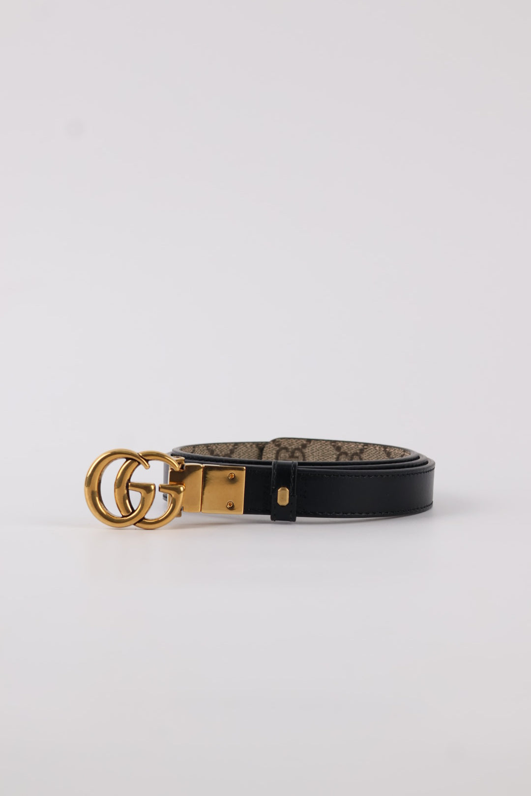 Gucci Cintura Marmont 2 cm Reversibile