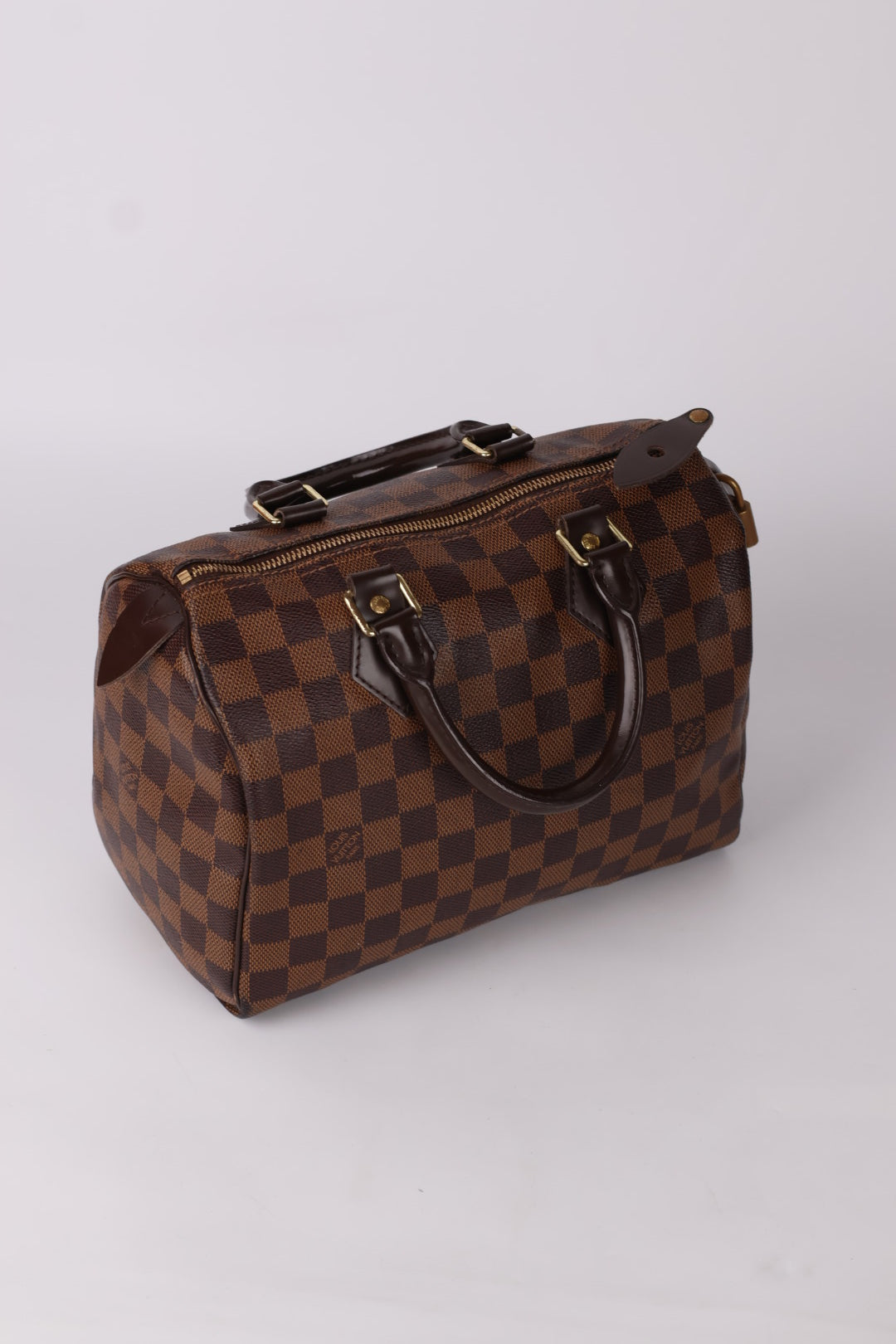 Louis Vuitton Speedy 25 Damier Ébène con Tracolla