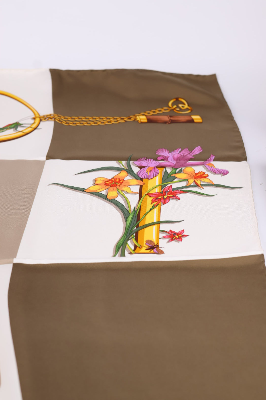 Gucci Foulard Bamboo in Seta