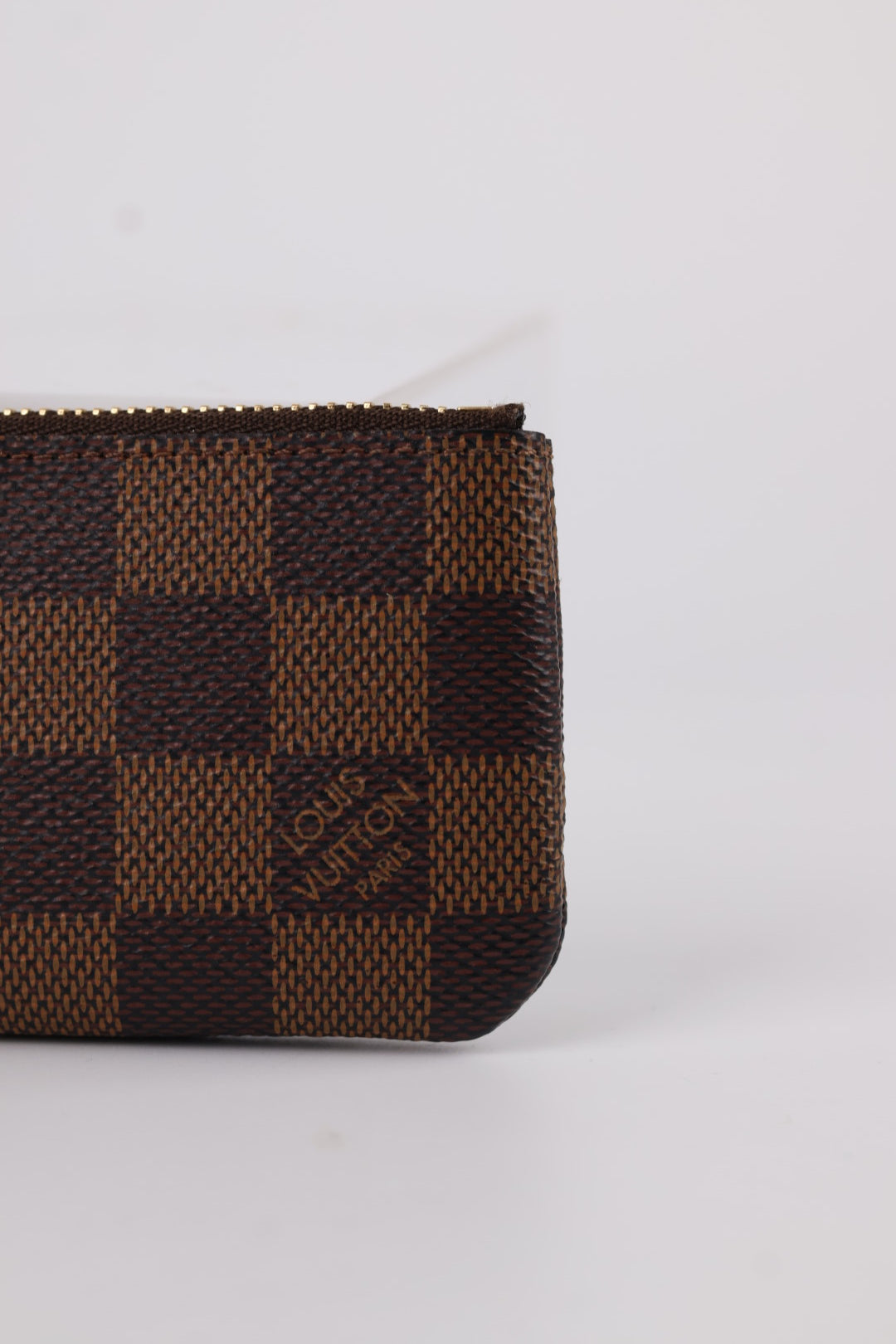 Louis Vuitton Key Pouch Damier Ébène