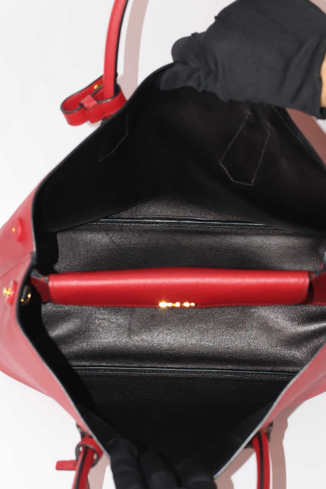 Prada Double Media Saffiano