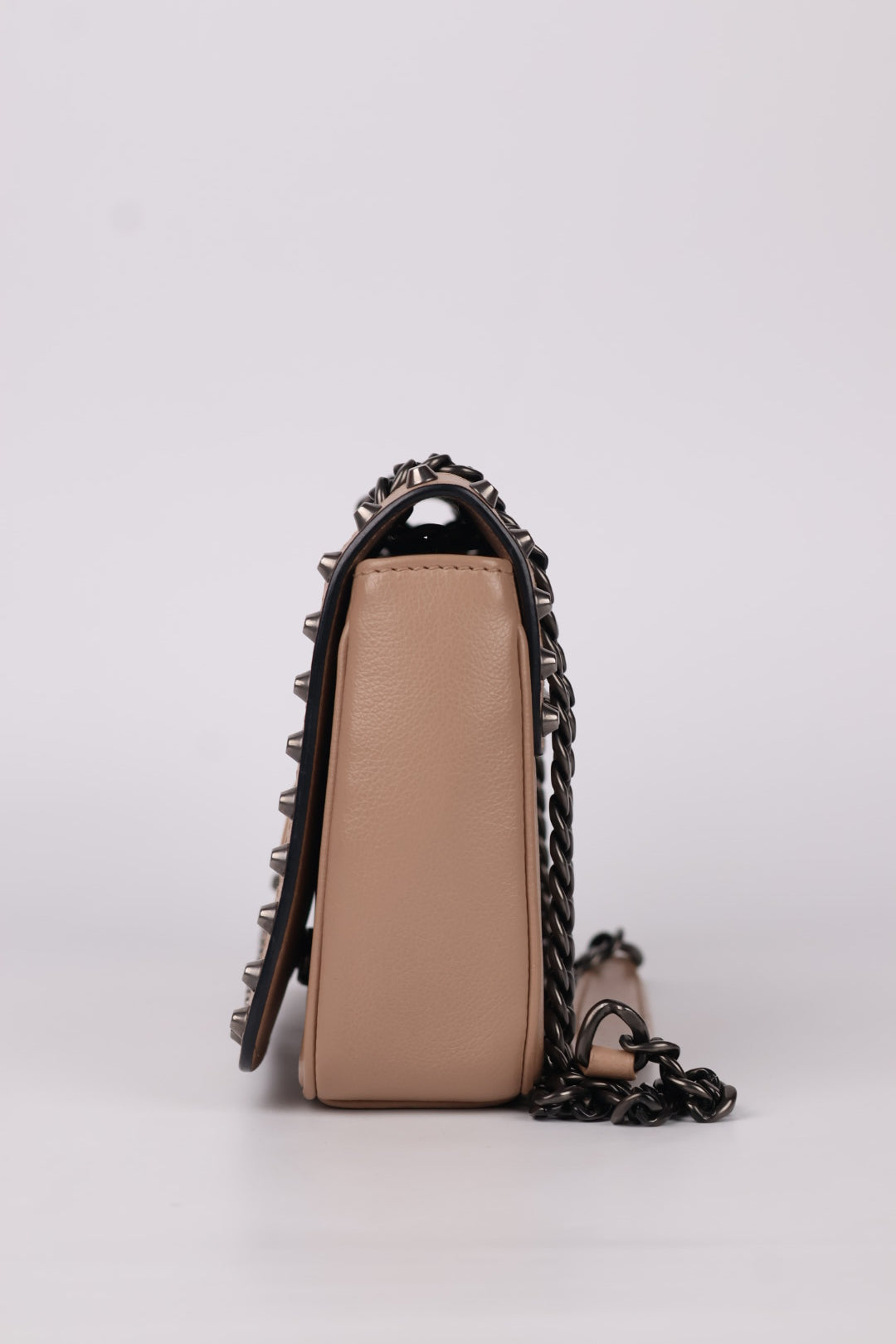 Prada Pattina Borchie in Pelle