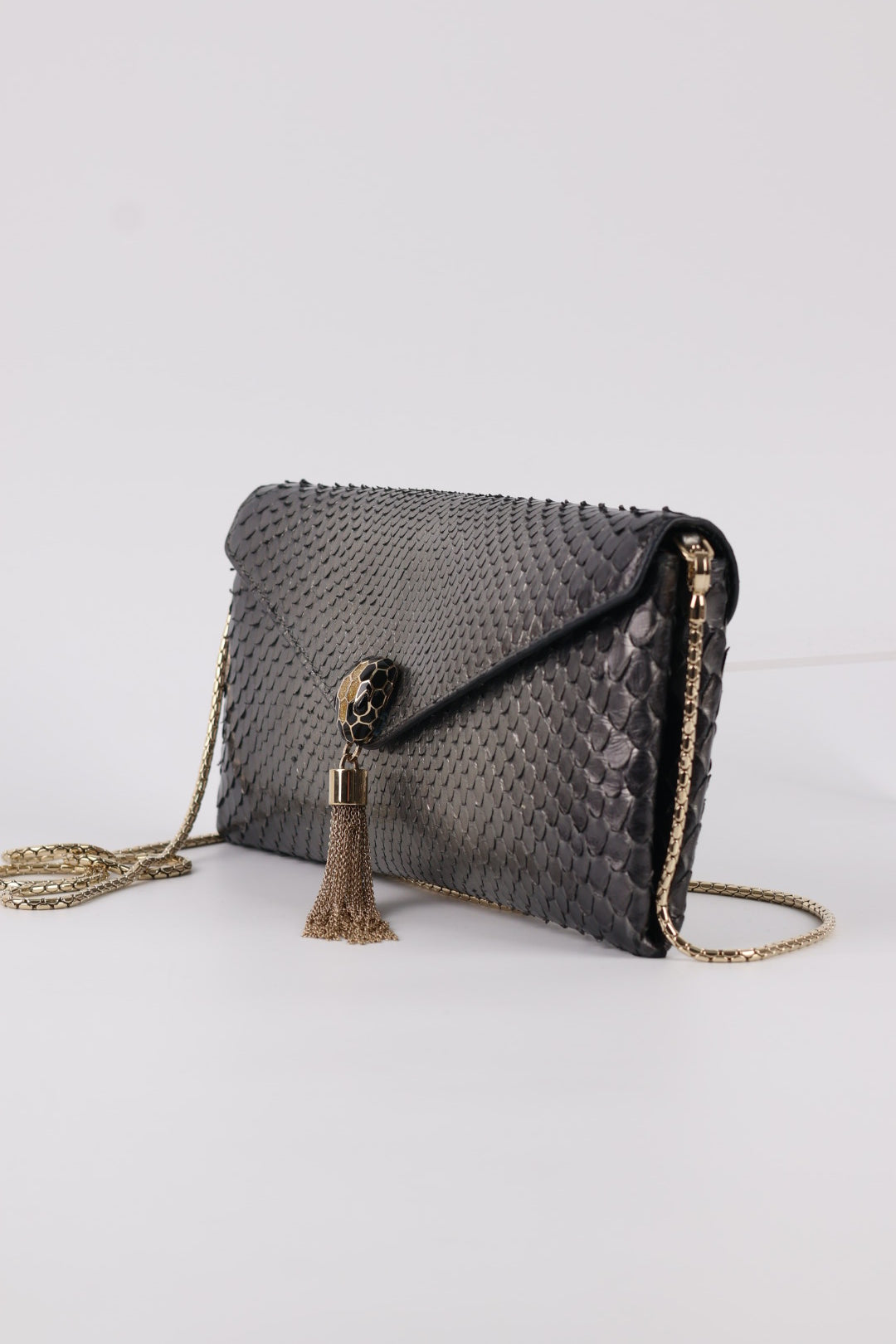 Bvulgari Chain Pochette Serpenti